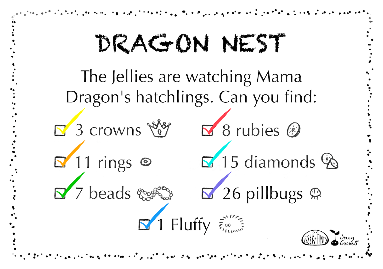 Objects List for Dragon Nest Answer Key
