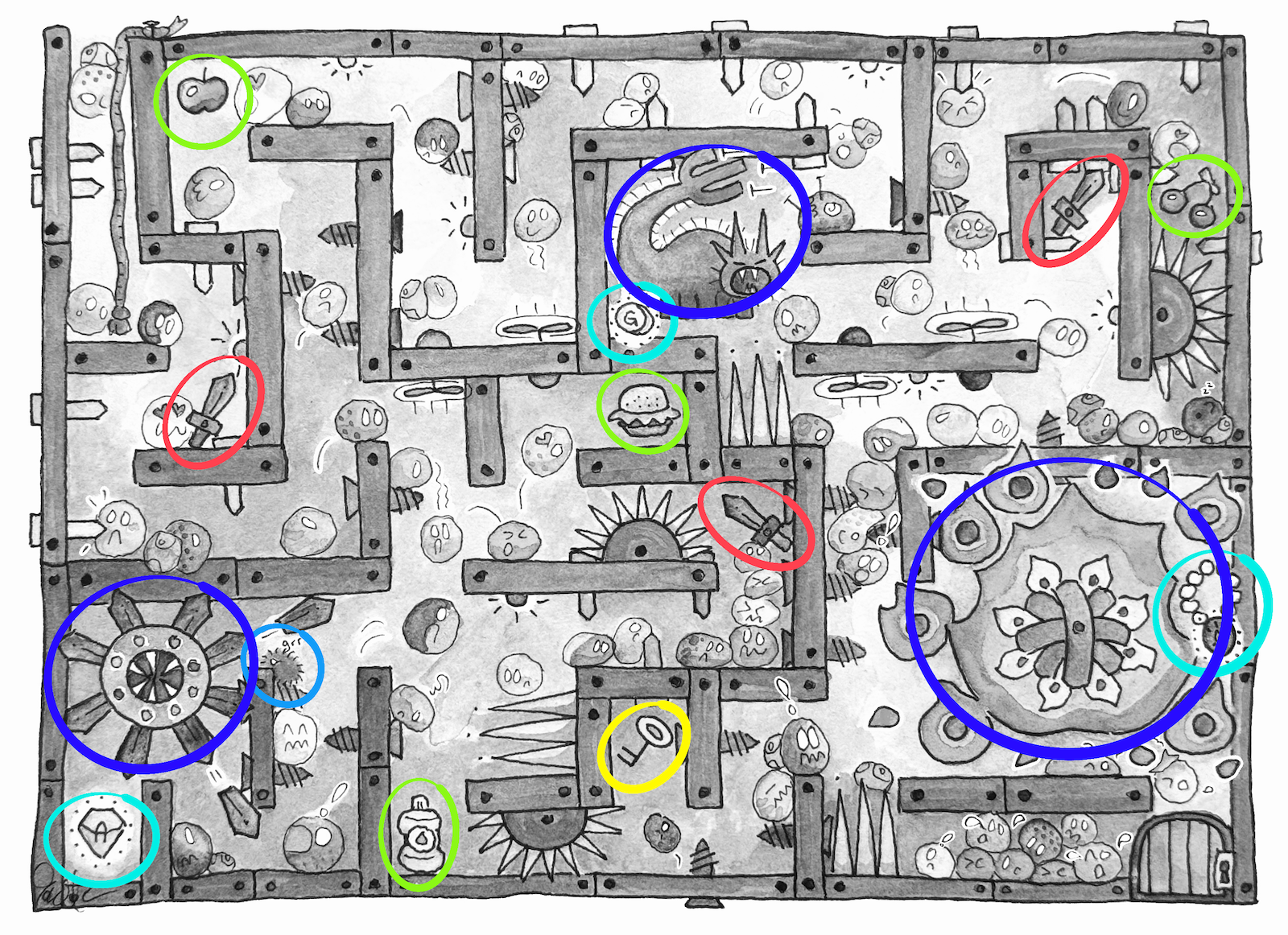 Metal Maze Answer Key
