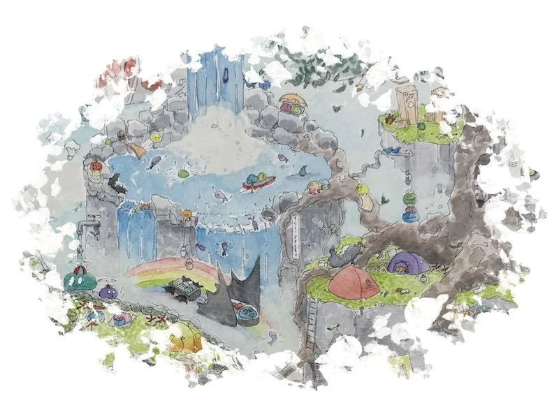 Floating Island Getaway Seek and Find Graphic by Erica Christensen