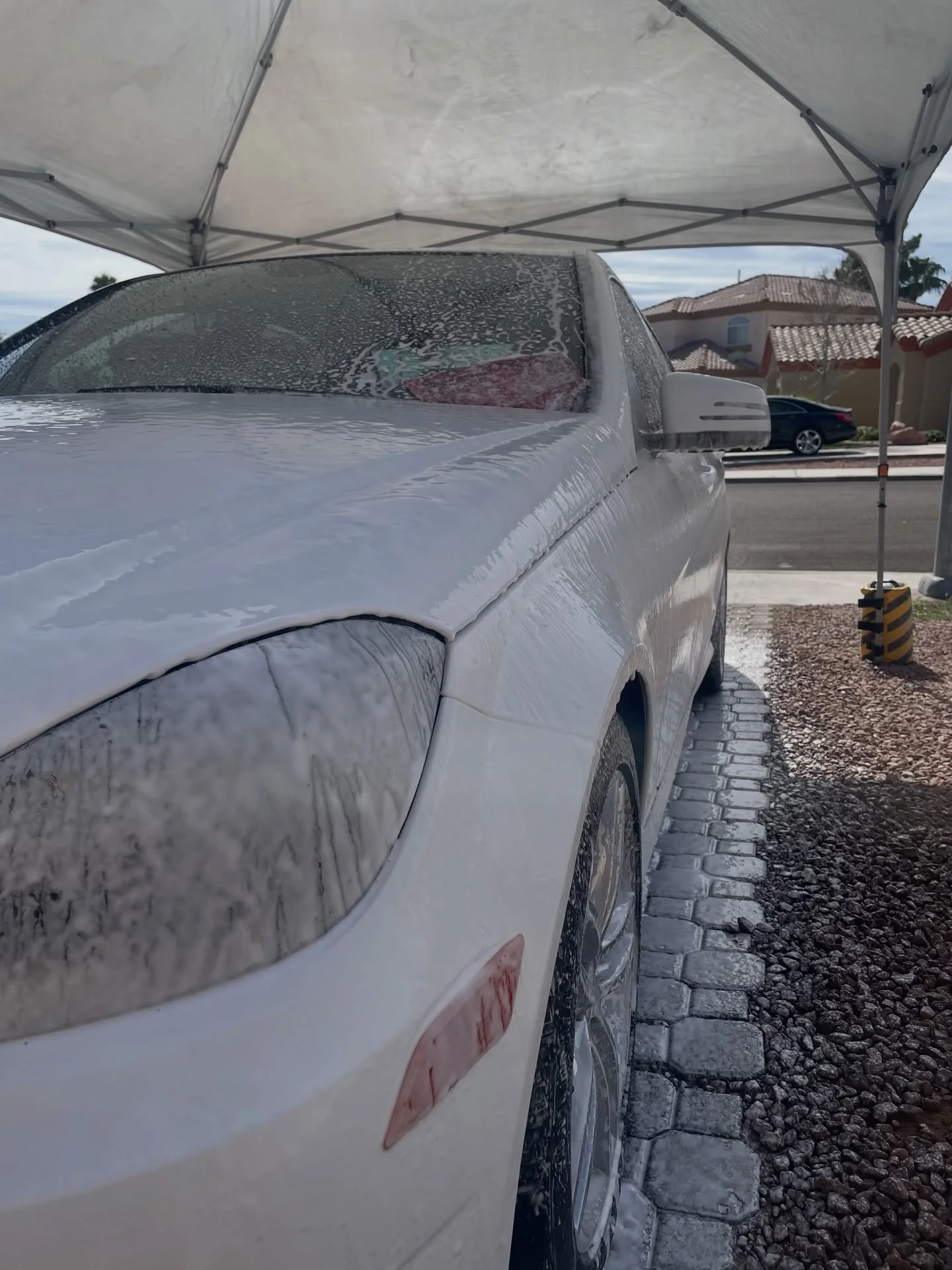 2014 Mercedes C250 full detail with ceramic sealant. Ready for the vegas sun ☀️