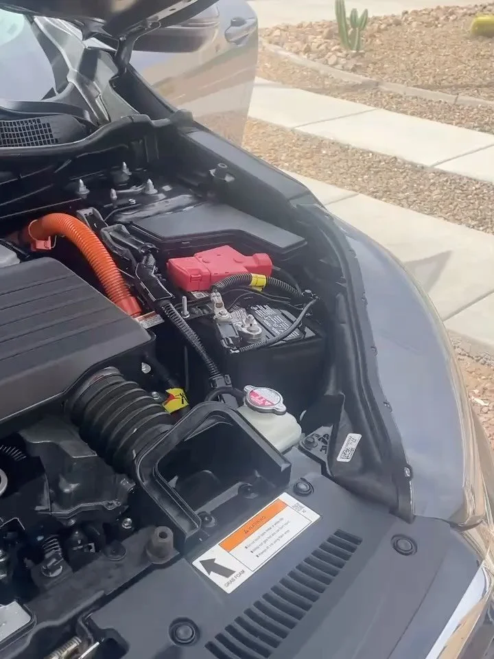 Honda Exterior detail w/ engine