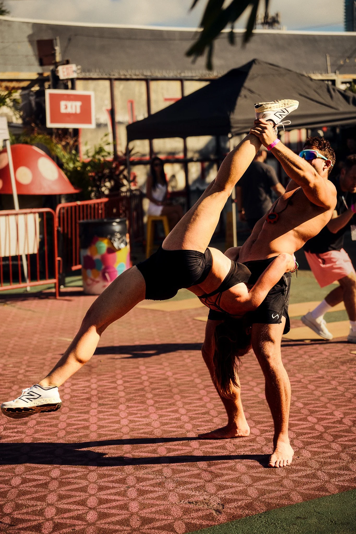 Culture Flow fitness event featuring a live workout experience produced and captured by Threadline Collective.