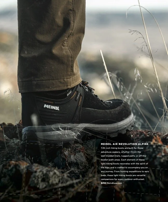 Meindl USA coverage in Covey Rise Magazine