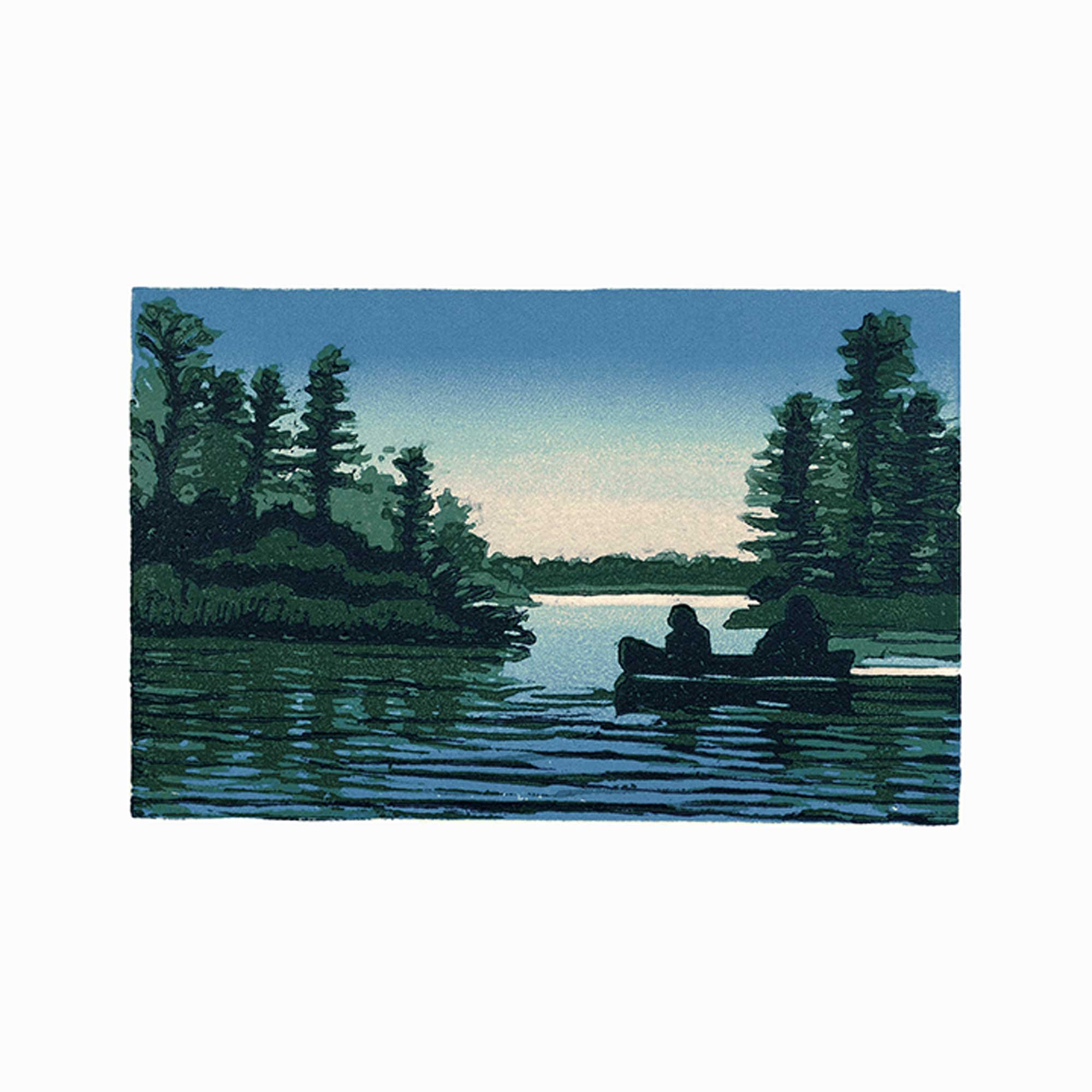 Paddle at Twilight