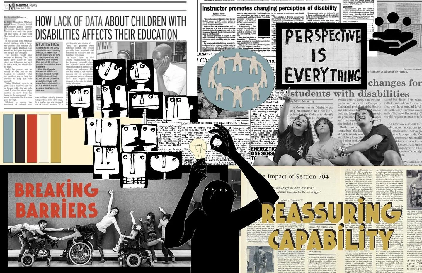 Moodboard from my branding for a cause project! The beginning of &lsquo;ABLE.&rsquo;&hearts;️