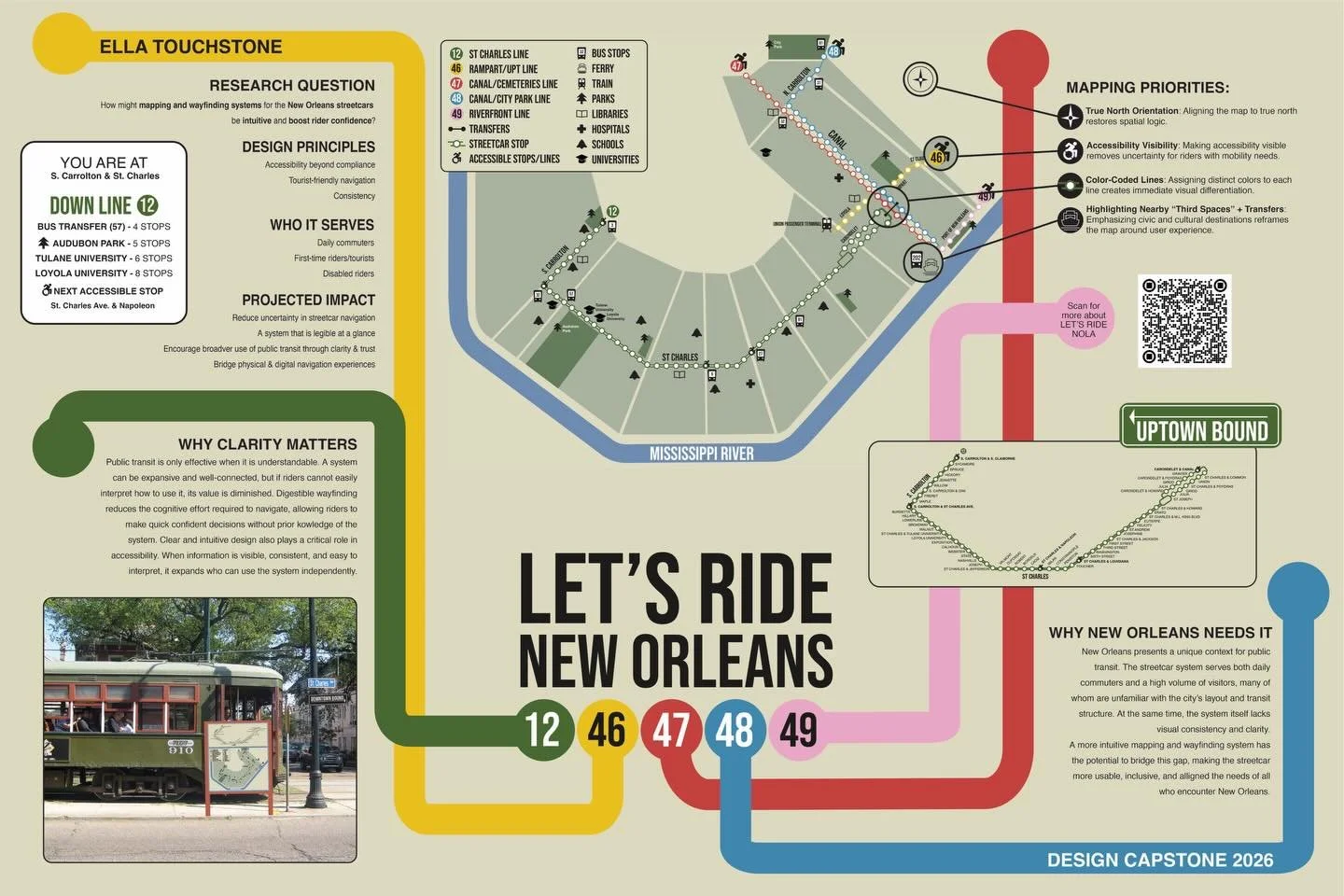 Trolley Genius #LETSRIDENEWORLEANS #DesignCapstone