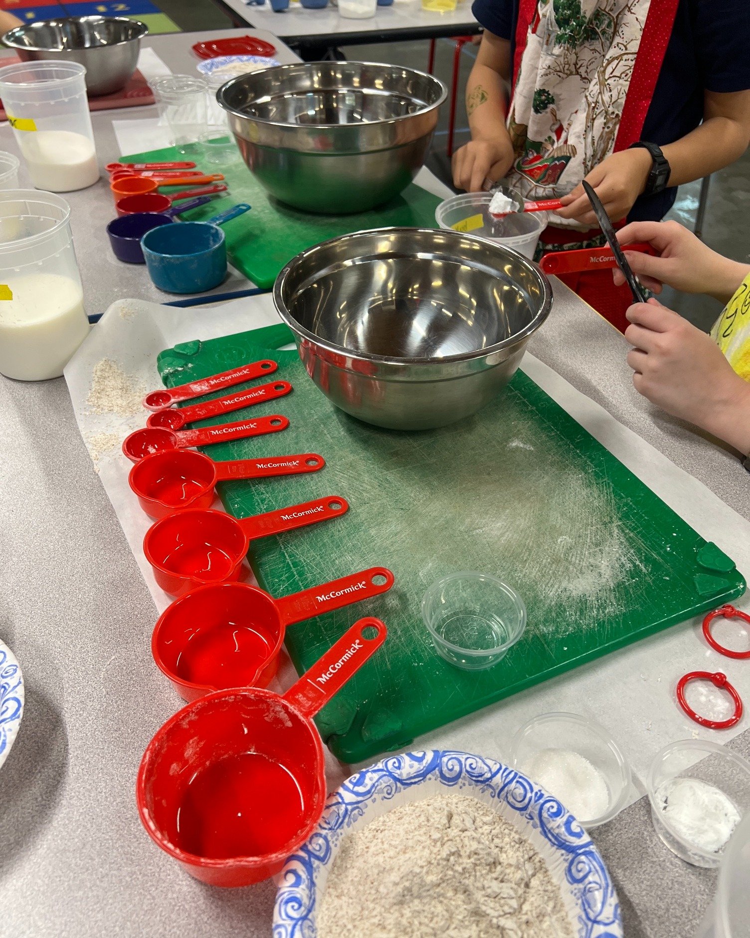 One of the things I love most about teaching through food is how naturally learning happens when children get to use their hands, explore, and create something of their own.

Think about how many skills go into baking a simple loaf of bread. Children