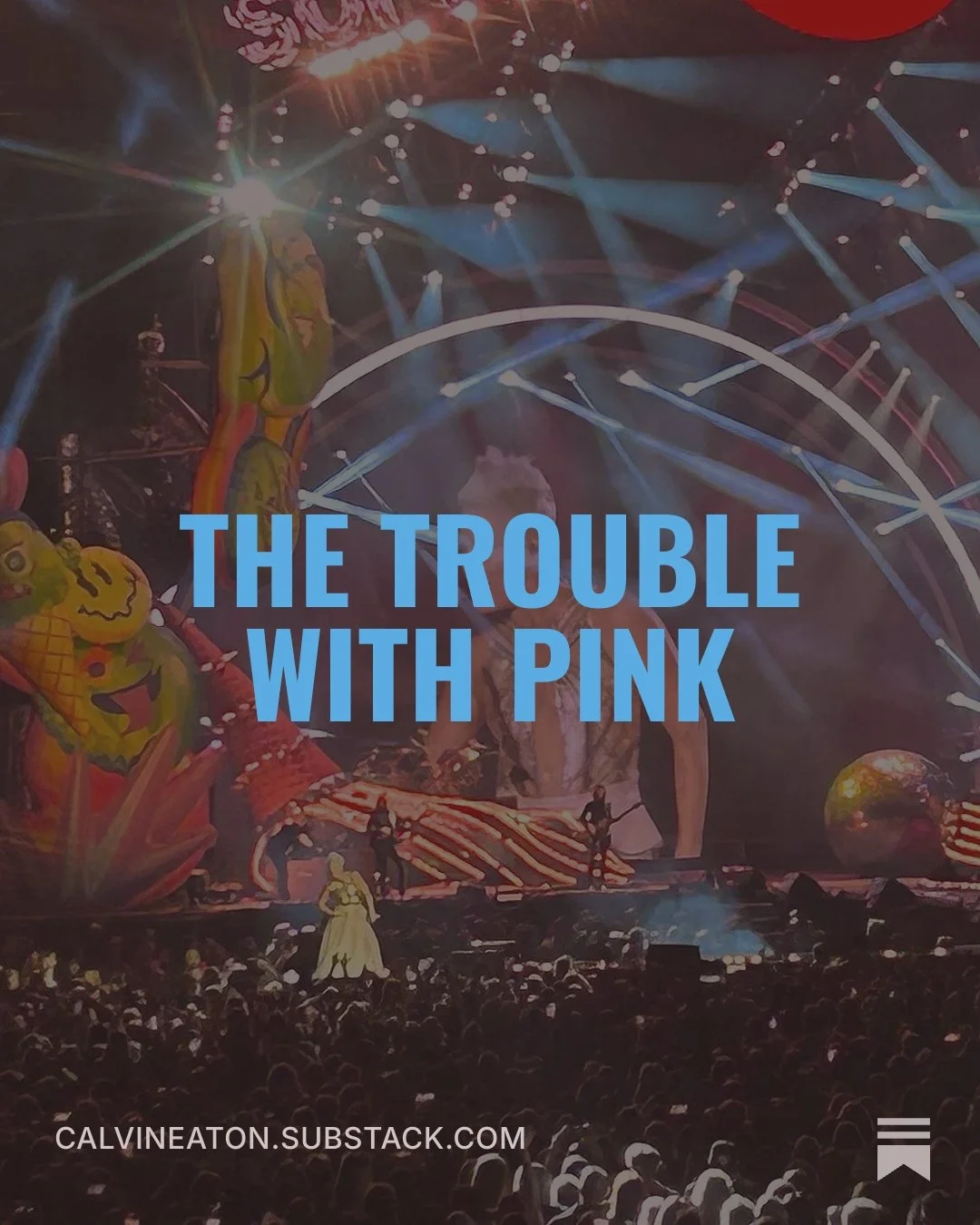 Pink&rsquo;s latest controversy sent me back through the music, the image, and the mythology I grew up with.

In my new essay, The Trouble with Pink, I write about nostalgia, R&amp;B, Black music, celebrity feminism, and what happens when we mistake 