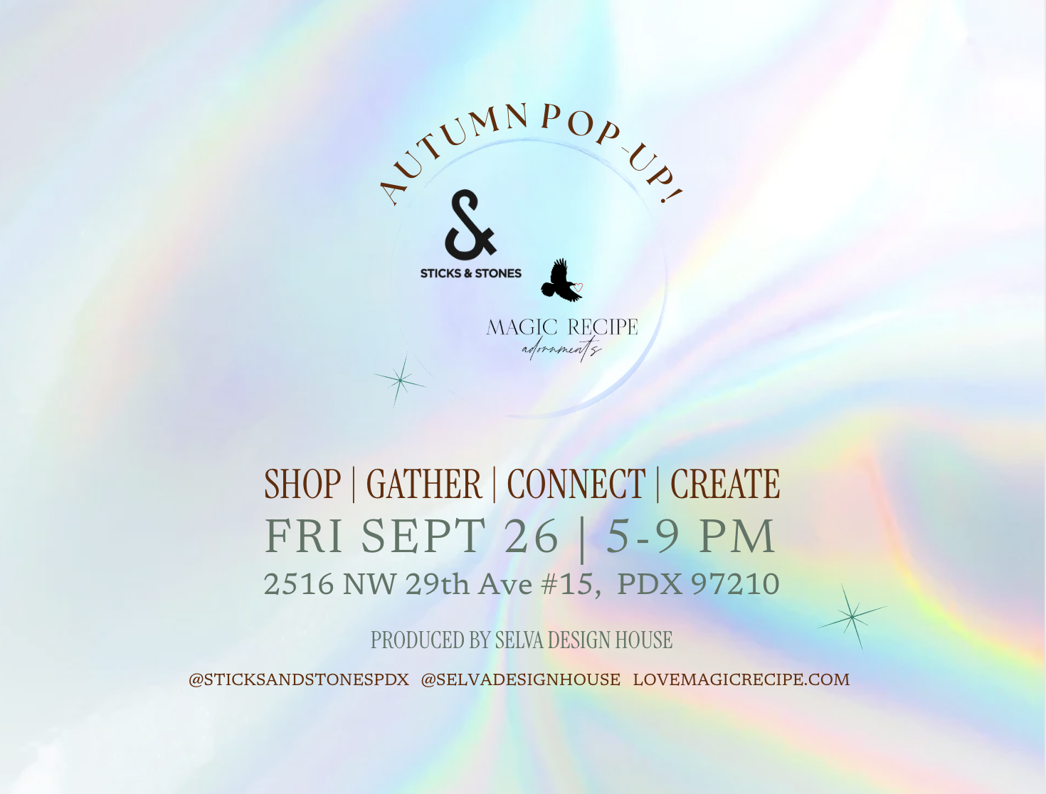 Autumn Pop-Up Shop