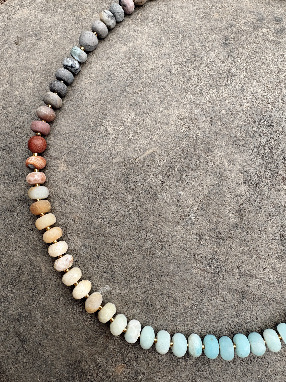 Magic Recipe amazonite rainbow gradient gemstone necklace.png