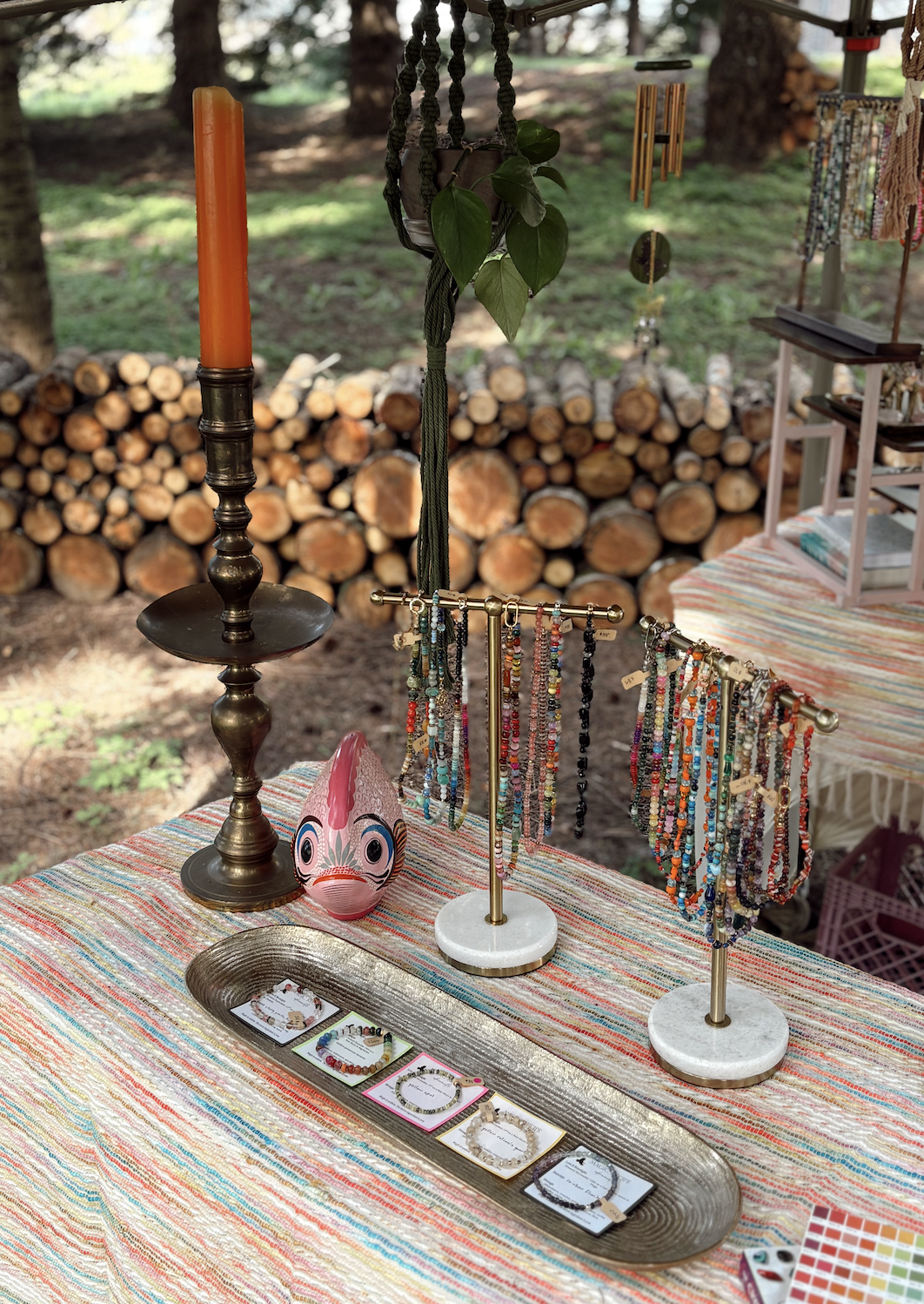 Private party pop-ups with customizable set ups to flow with natural elements of your space. Arrangements available with and without canopy for indoor or outdoor, with 6ft table to 10x10'+options.