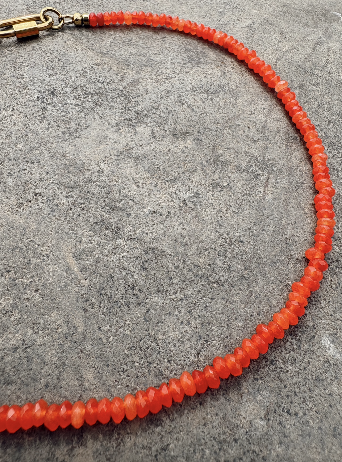 Magic Recipe dyed red jade necklace with carabiner clasp.png