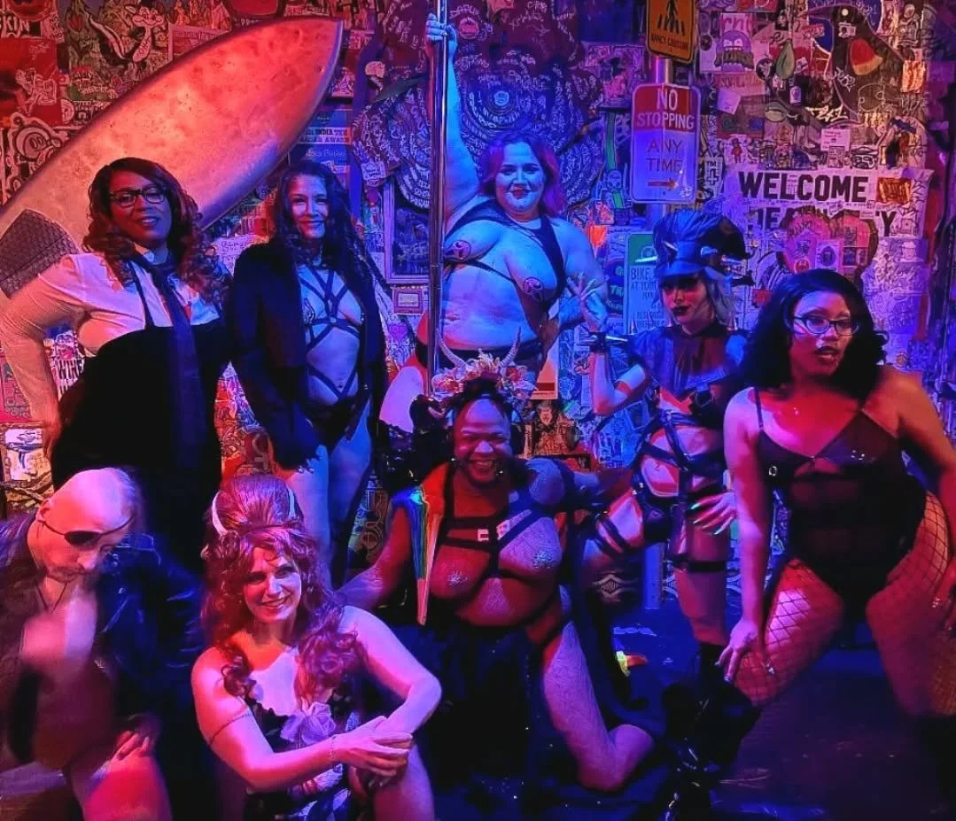 Thank you to everyone who came out to the Twilight Jawn last night!!!❤️&zwj;🔥 Traveling through dimensions of debauchery. We laughed, shook some ass, and twirled those pasties. Some channeled their inner Rod Serling, iykyk🌵🍌🥤

Don't forget to fol