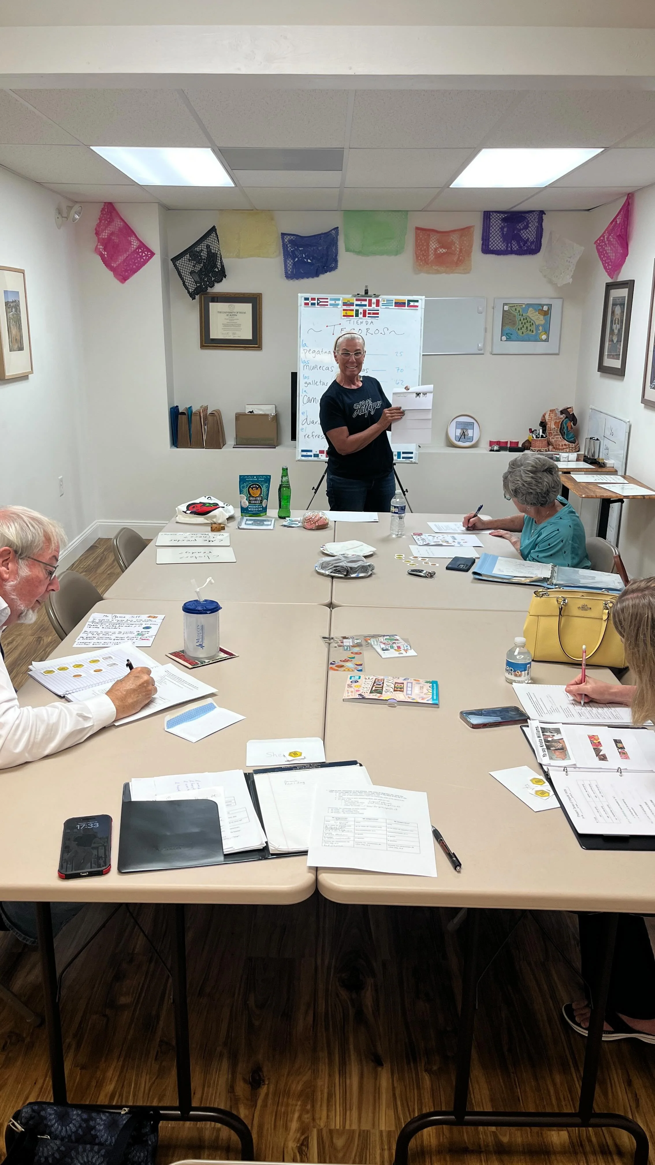 Lorenzen Studios is a mind-body studio with classes & events that will nourish your overall growth. Our next 8-week session of Spanish classes will start in 2 weeks so register today! See our website for days, times, dates, and details!