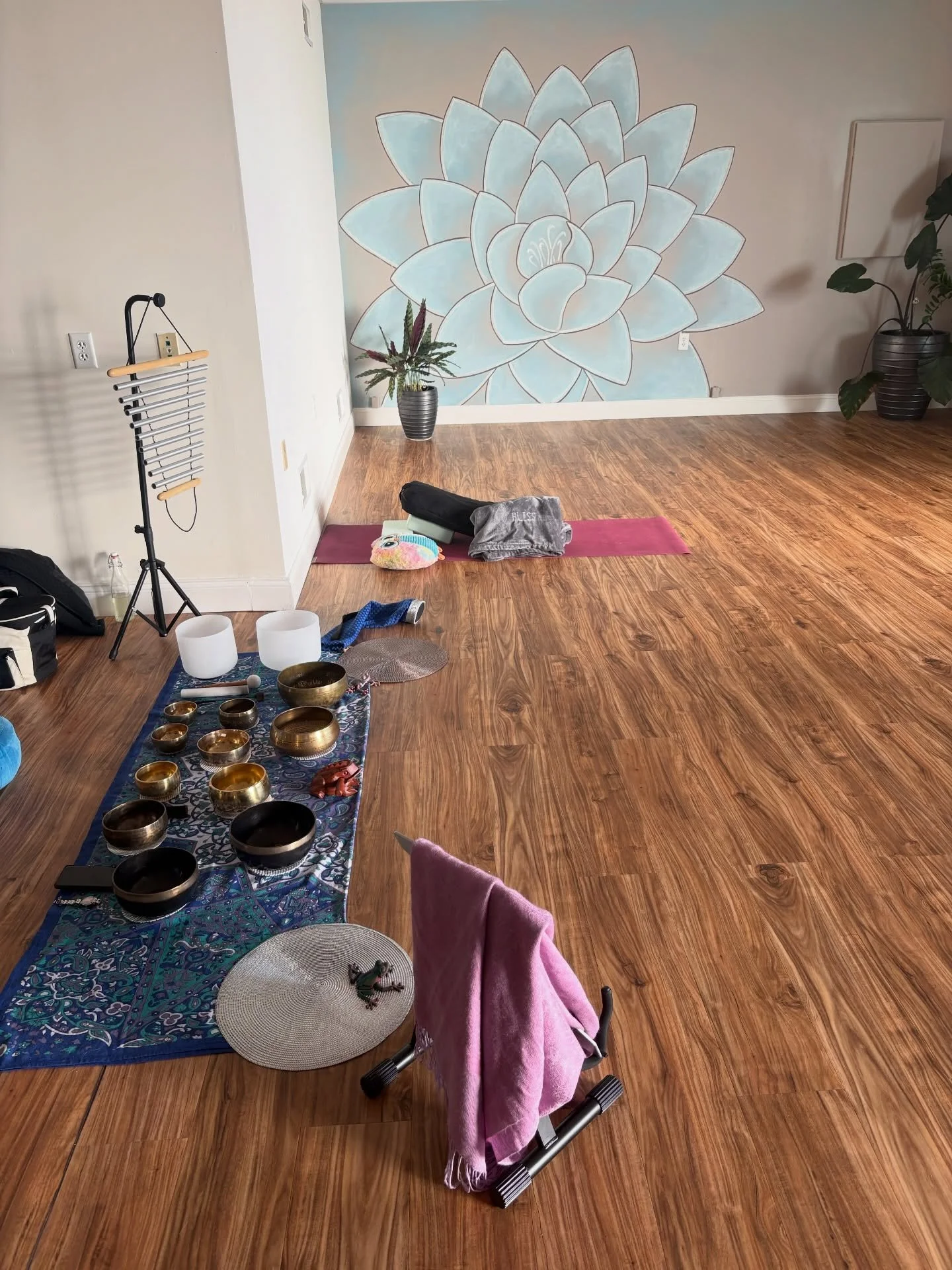 Feeling stressed? Unwind with us every 4th Saturday 3-4:30 pm with Restorative Yoga &amp; Sound Immersion for a journey into stillness and peace. Register through the events tab of our website and be sure to bring everything you need to be warm and s