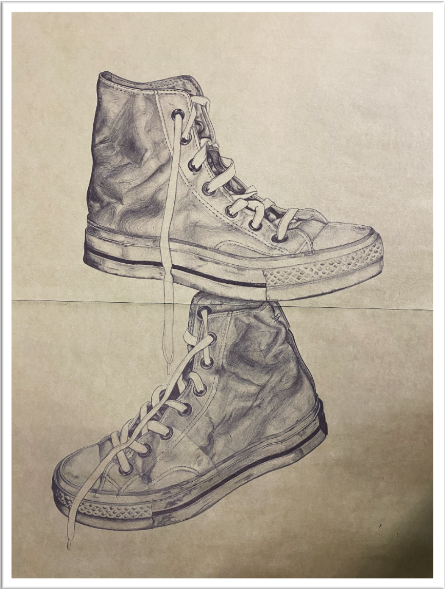 Conserved: Color pencil & Ball-point pen, 120 x 85 cm