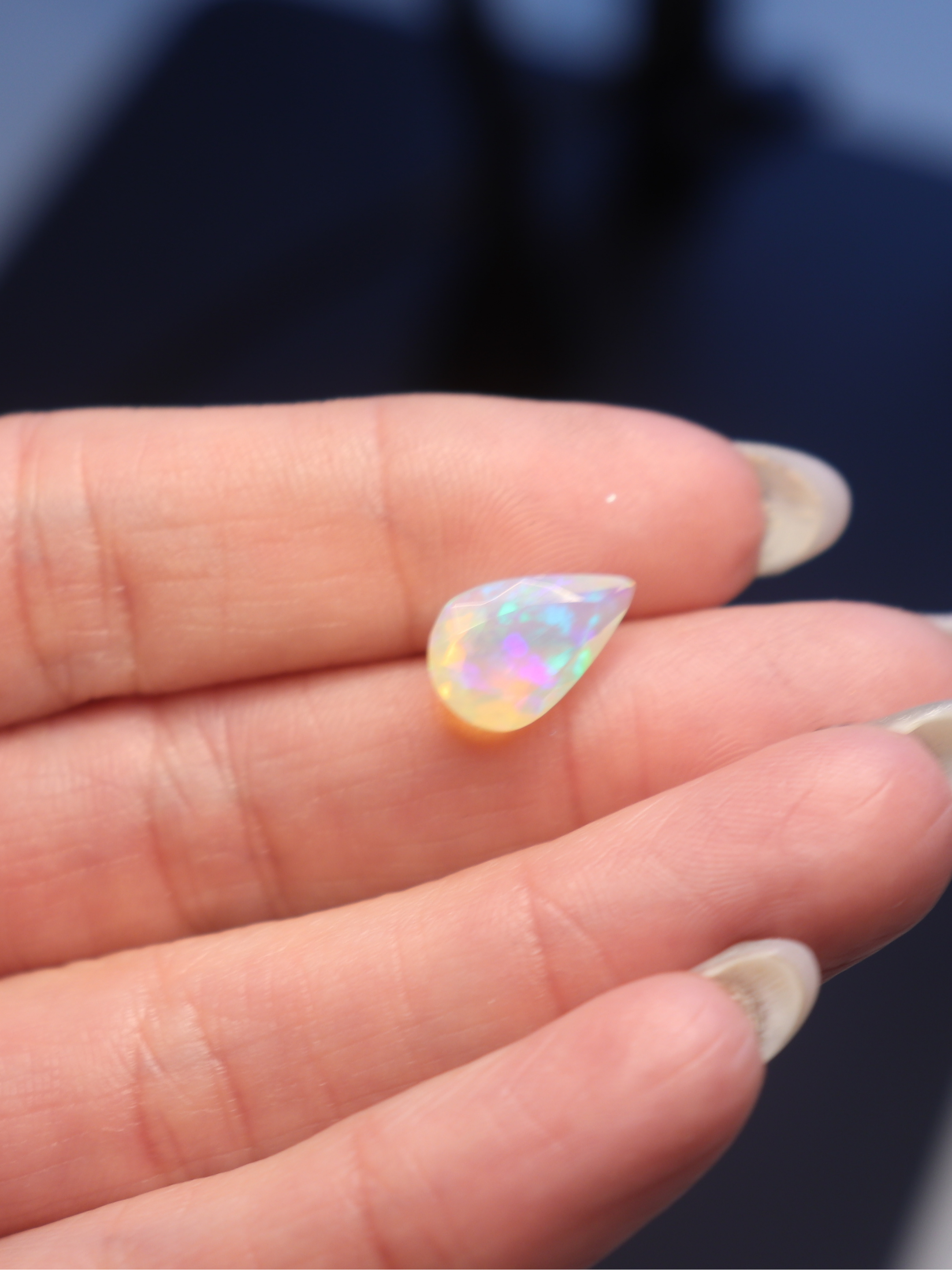 1.95 ct Natural Ethiopian Welo Opal - Loose Stone for Custom Order