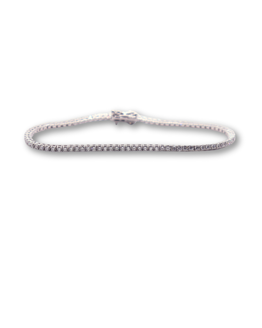 2ctw Lab Diamond Tennis Bracelet in 14k White Gold