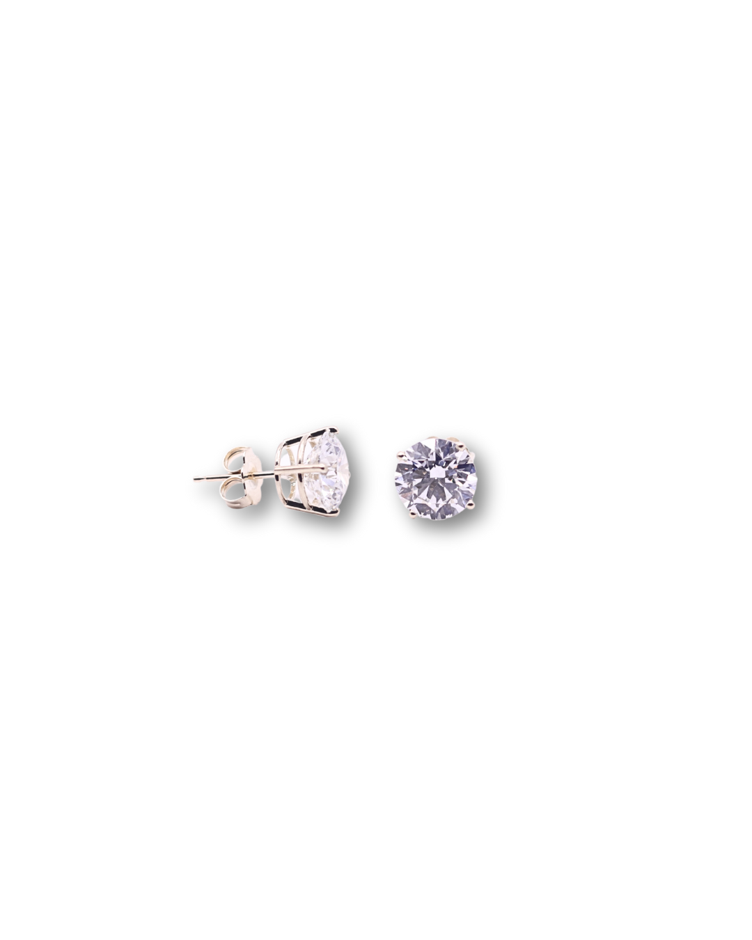 4ctw Lab Diamond Stud Earrings