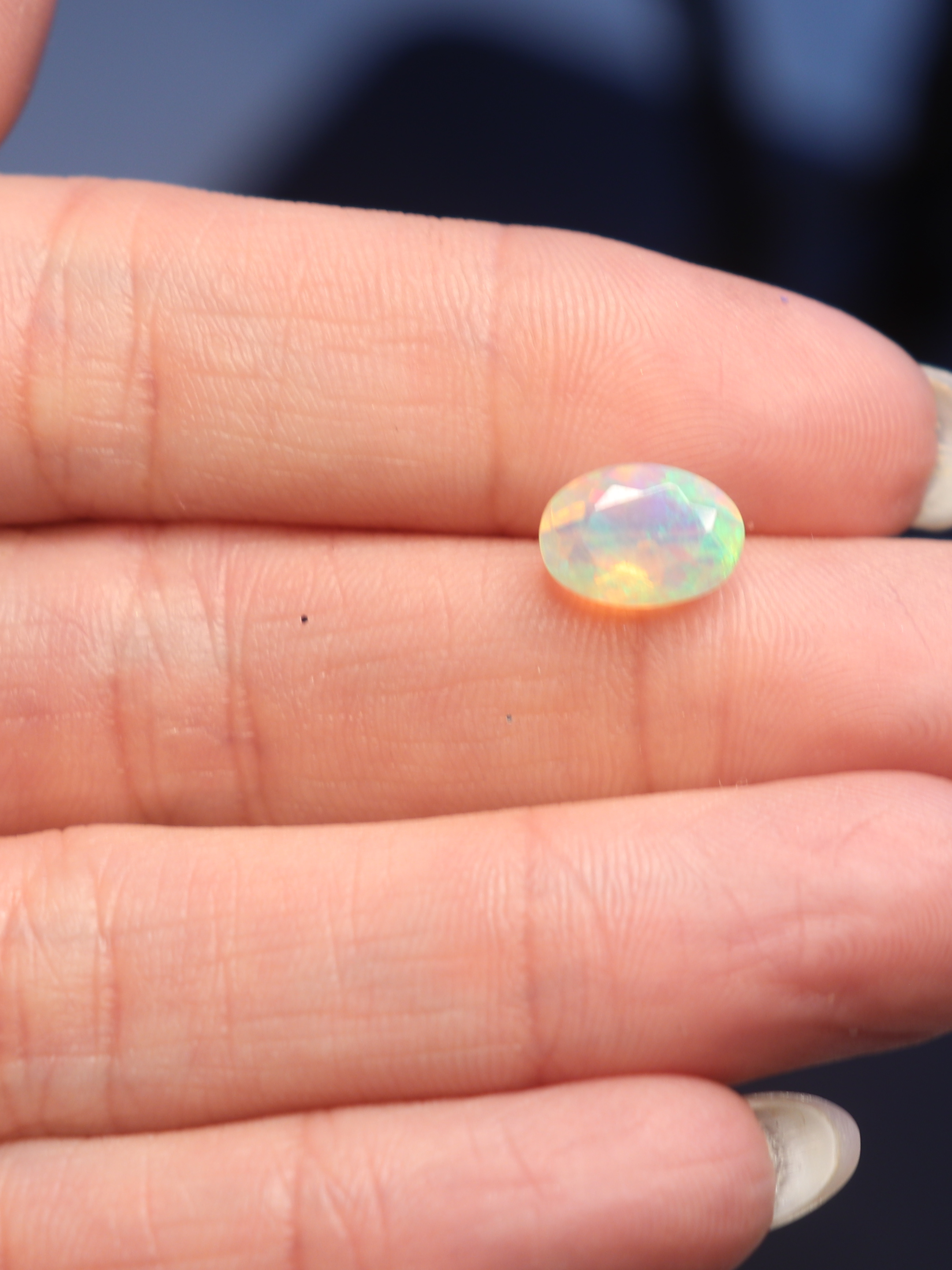 1.28 ct Natural Ethiopian Welo Opal - Loose Stone for Custom Order