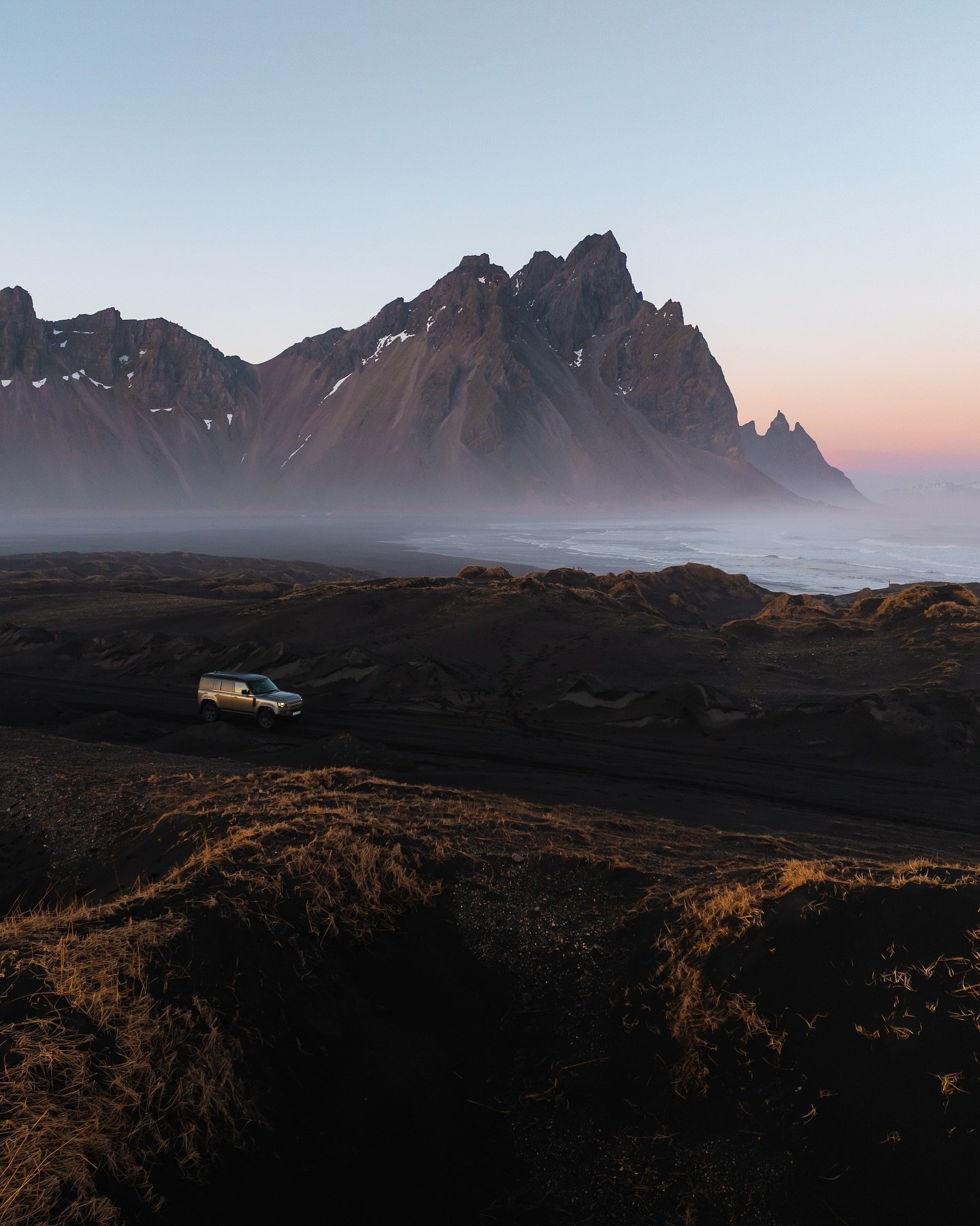 Sunset shoot at Vestrahorn 🌄