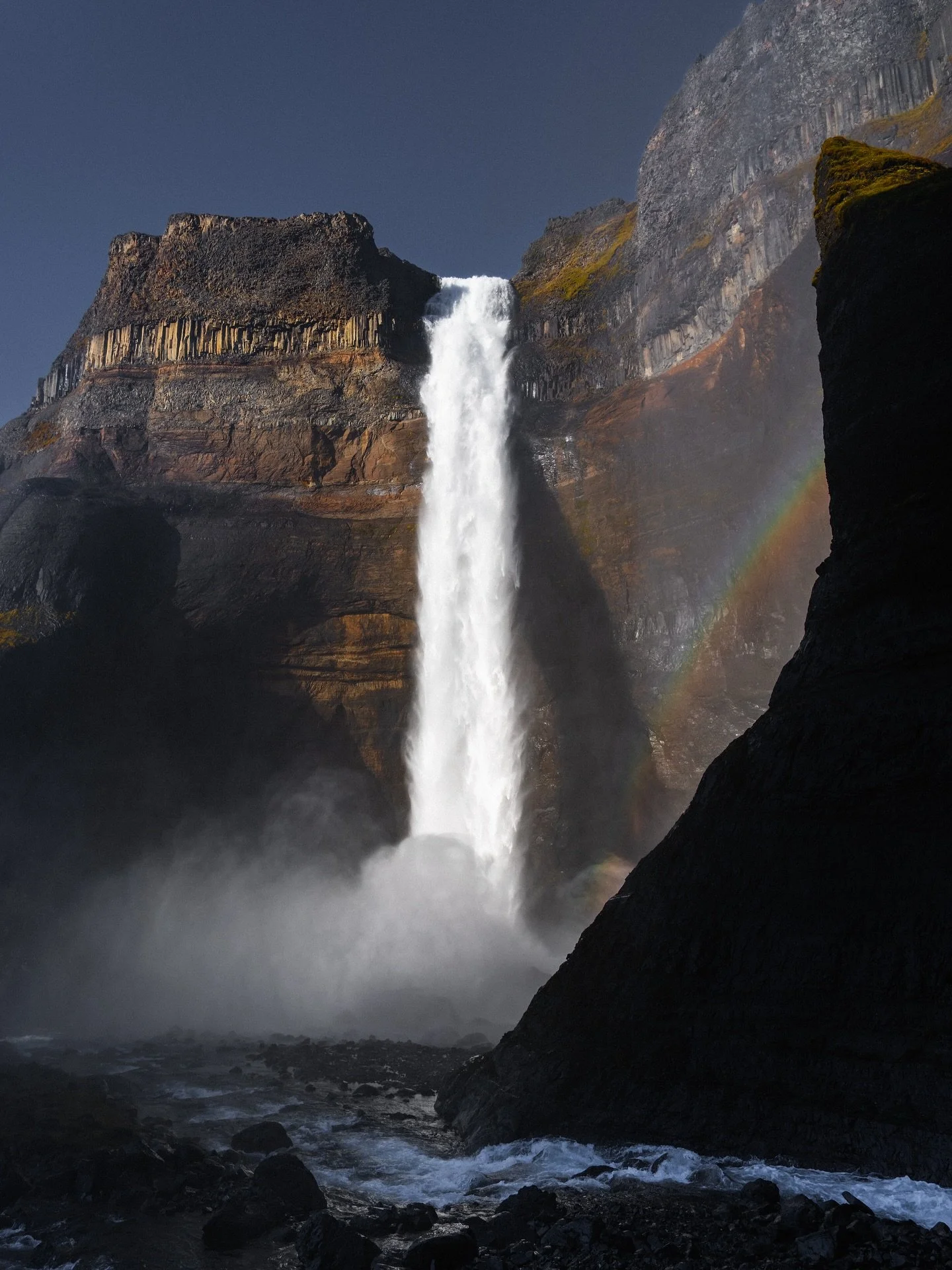 A series from H&aacute;ifoss waterfall 💦 Trust me,the hike down is worth it.
