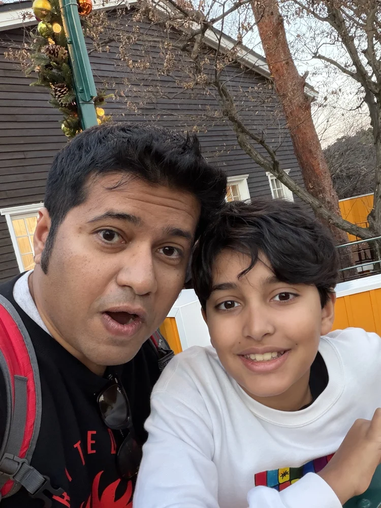 Captain GulGul authors Vivek and Vihaan together