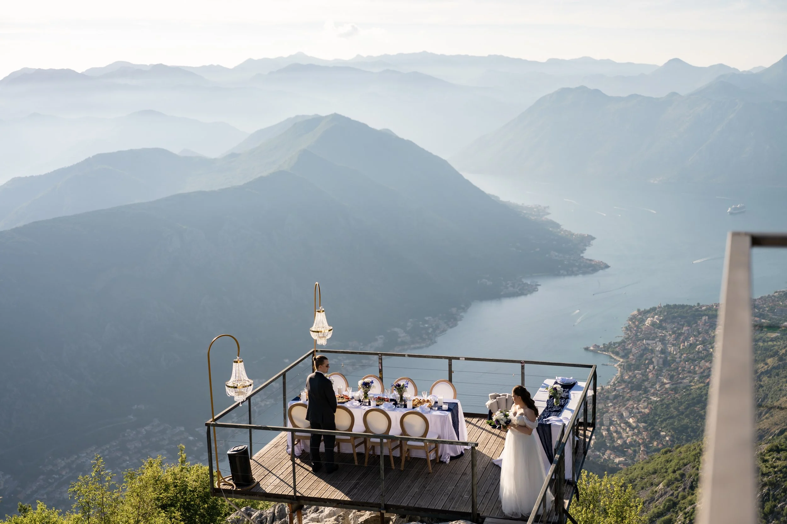 A Wedding for Eight, 900 Metres Above the Bay of Kotor