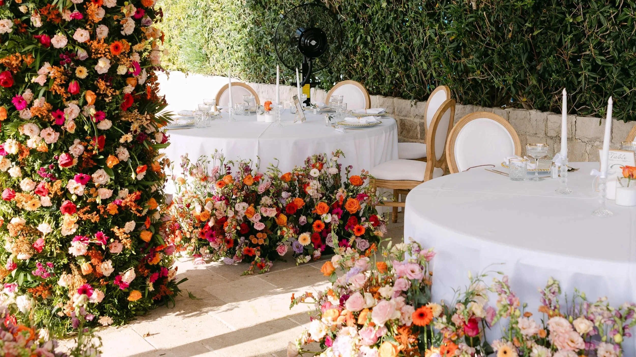luxury colorful live flower arrangements