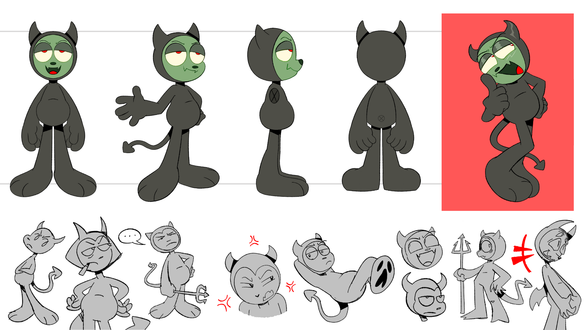 Character Exploration and Brief Turnaround: Stone