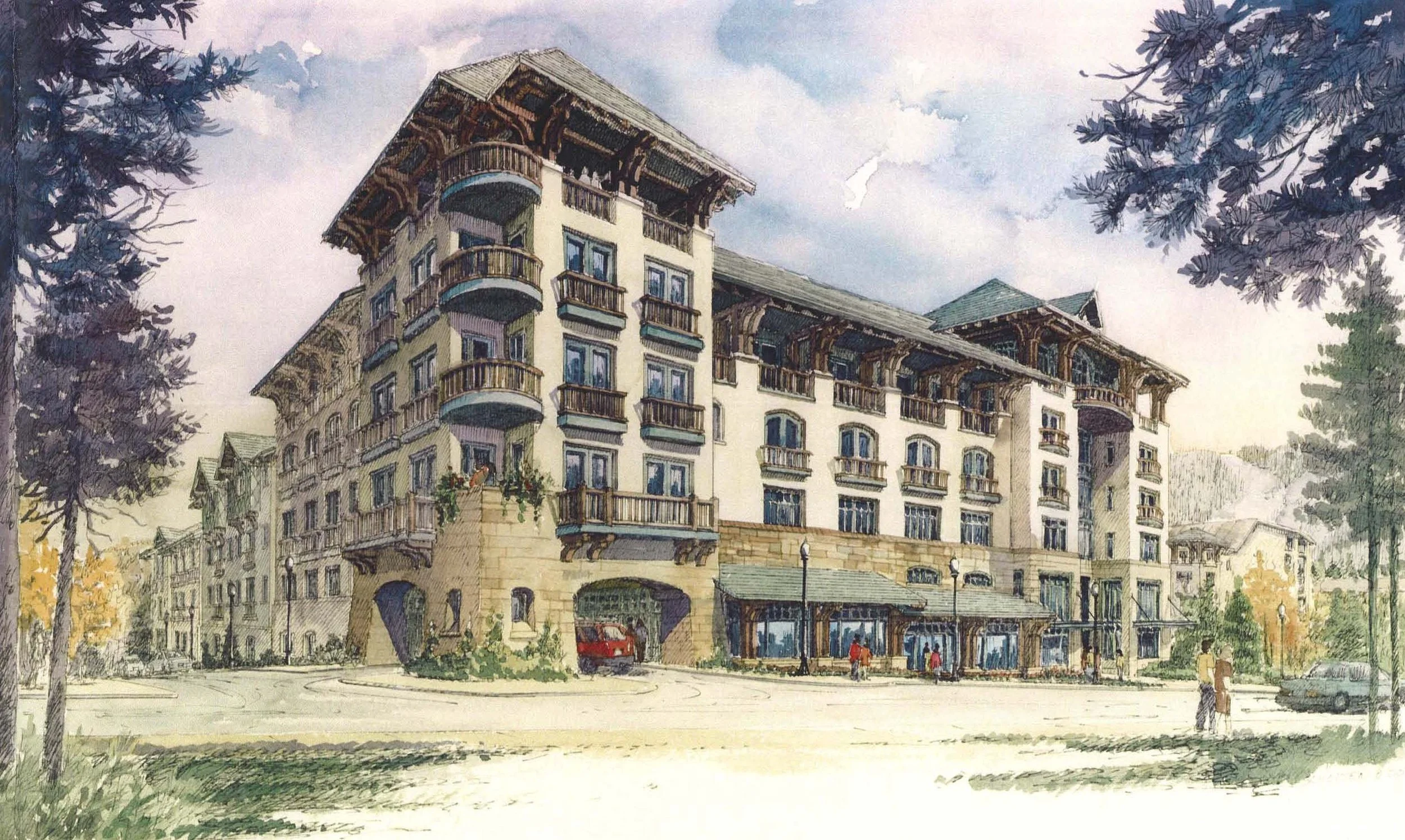 Concert Hall Plaza Hotel in Vail
