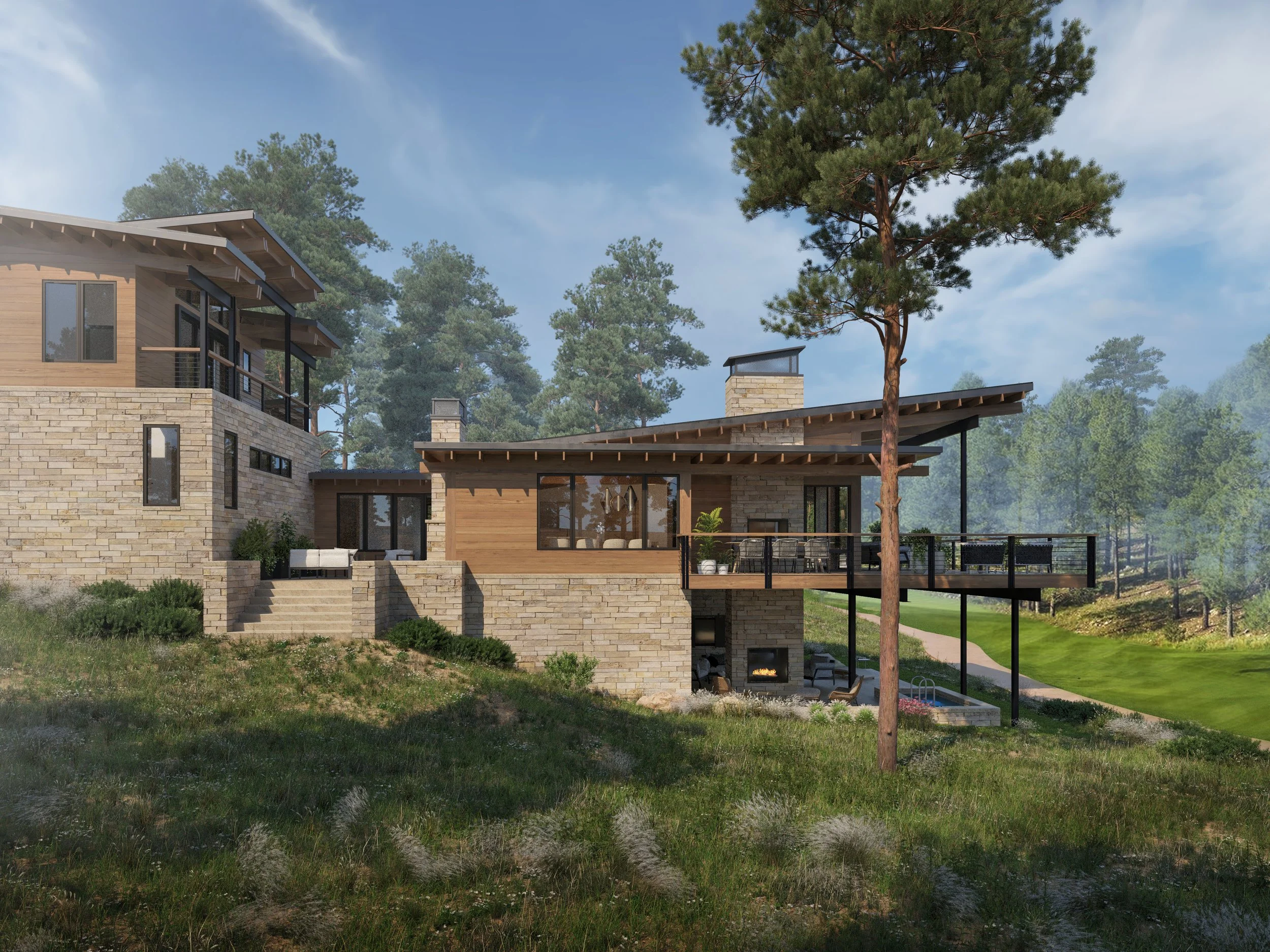 Pine Canyon Cabins Track 23 0.2.6 Sloped Site Ex cam004.jpg