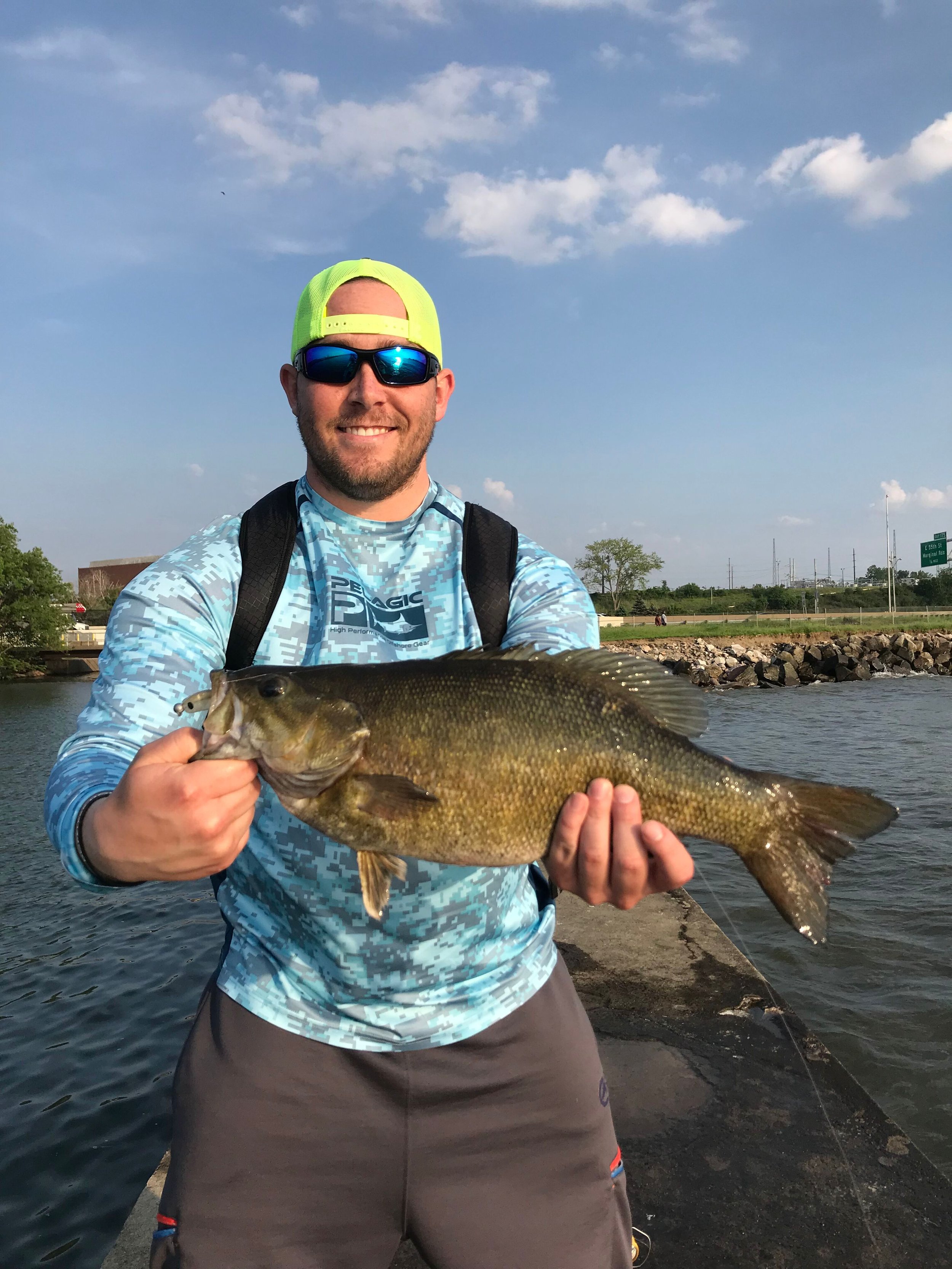 Lake Erie Smallmouth Bass Fishing