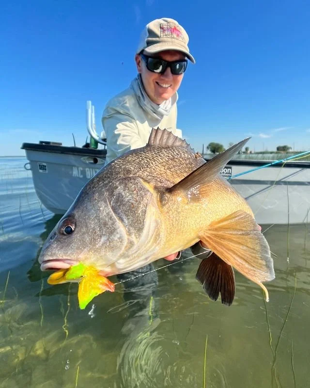 Fly Fishing Freshwater Drum Lake St. Clair