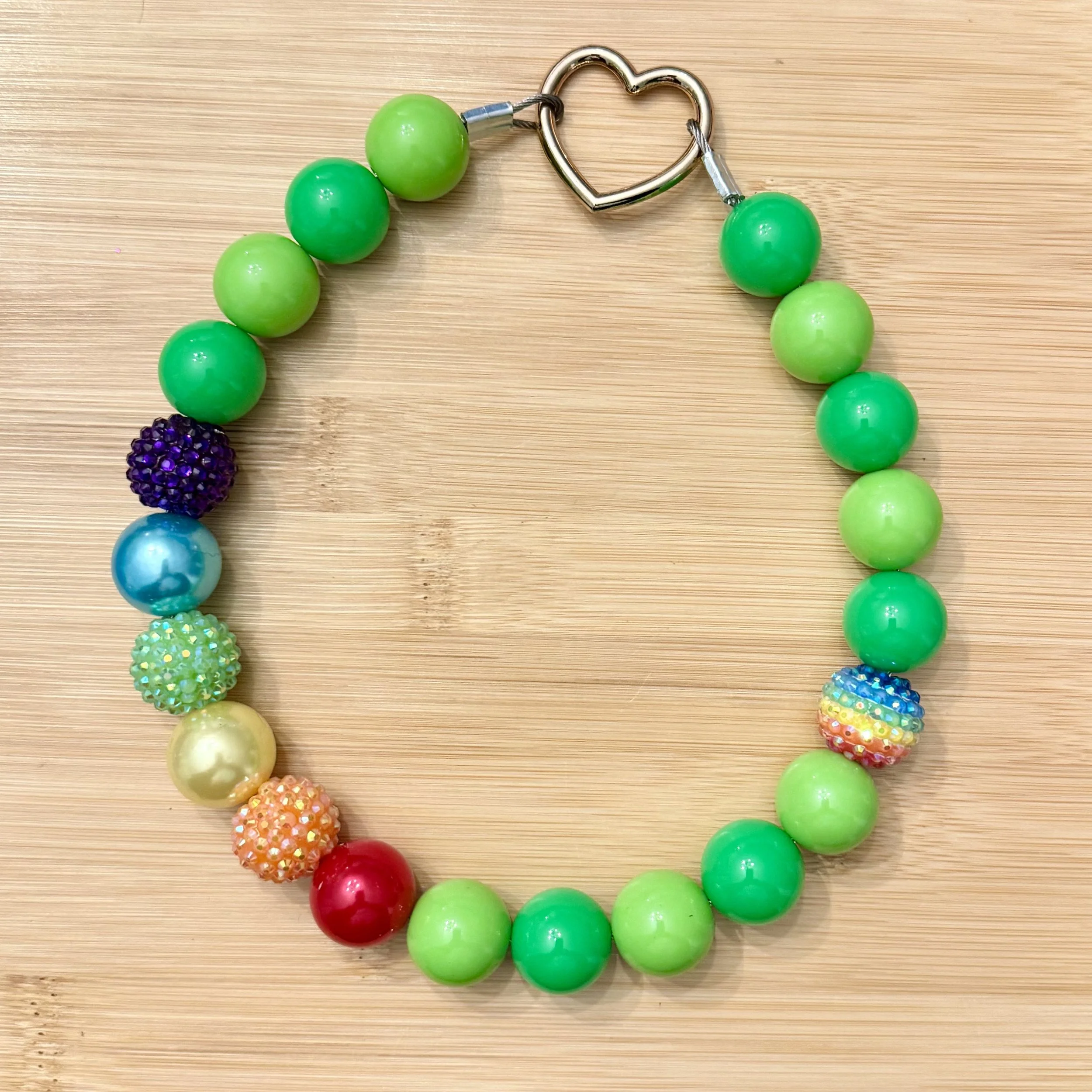 Luck of the Irish Beaded Dog Collar 🍀