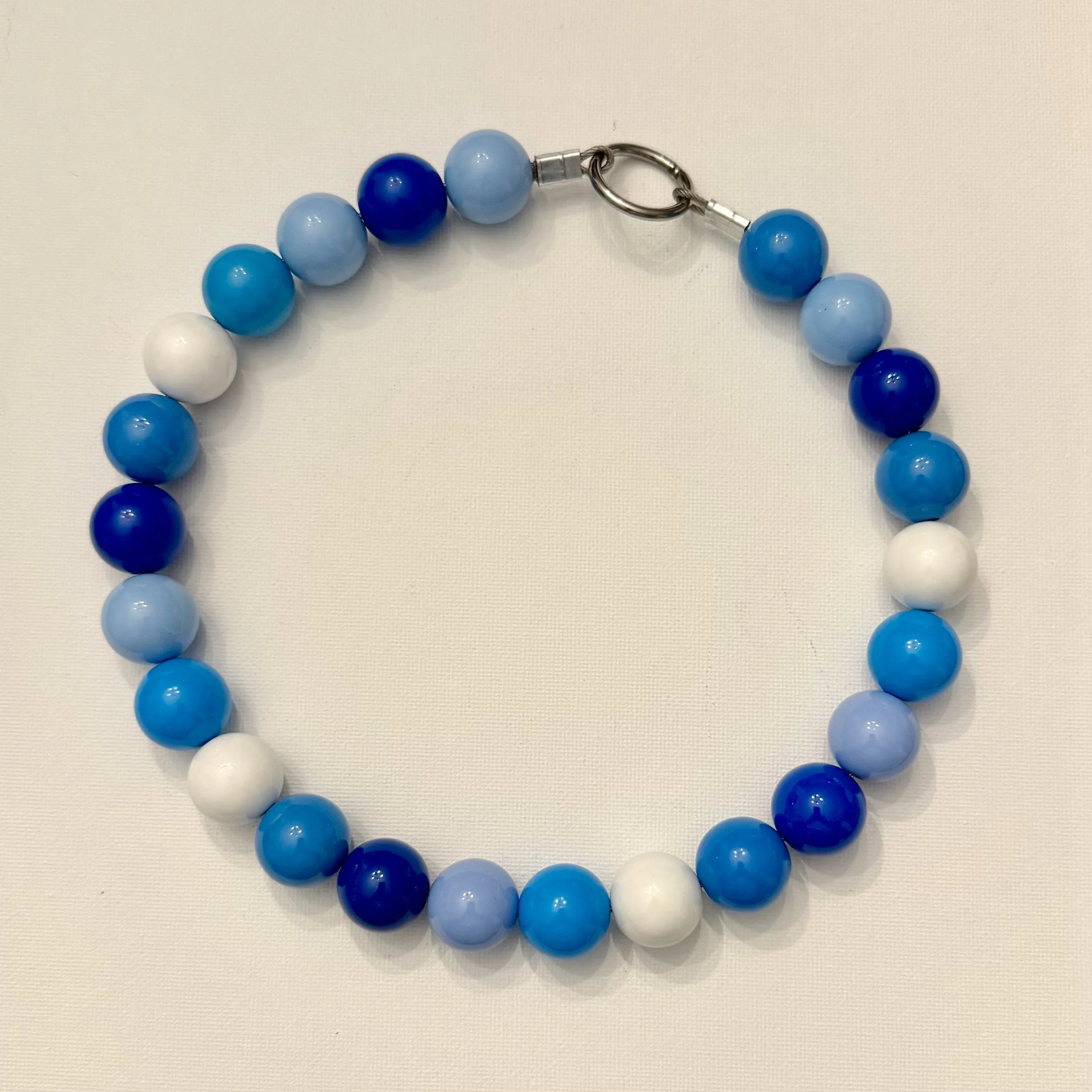 Boys Club Beaded Dog Collar