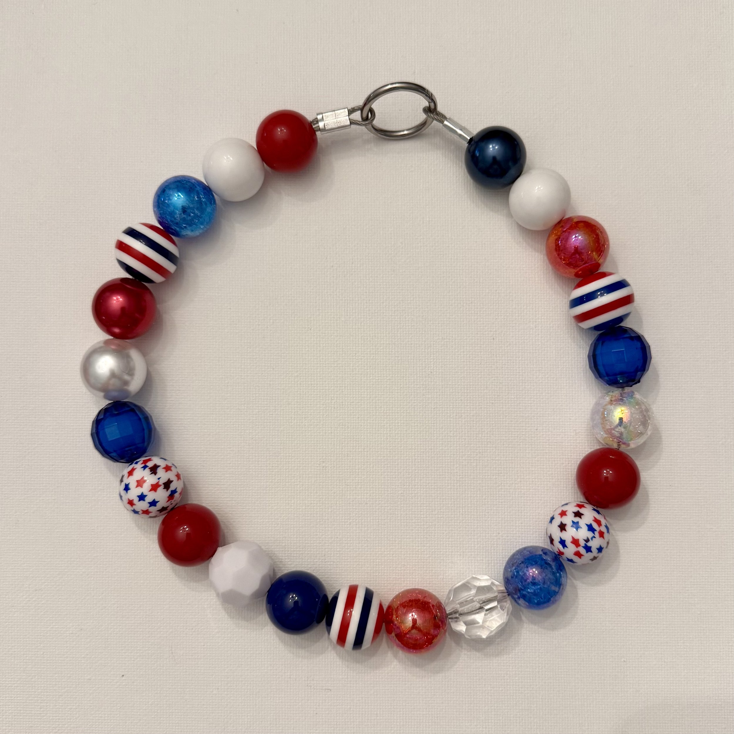 Star Spangled Beaded Collar