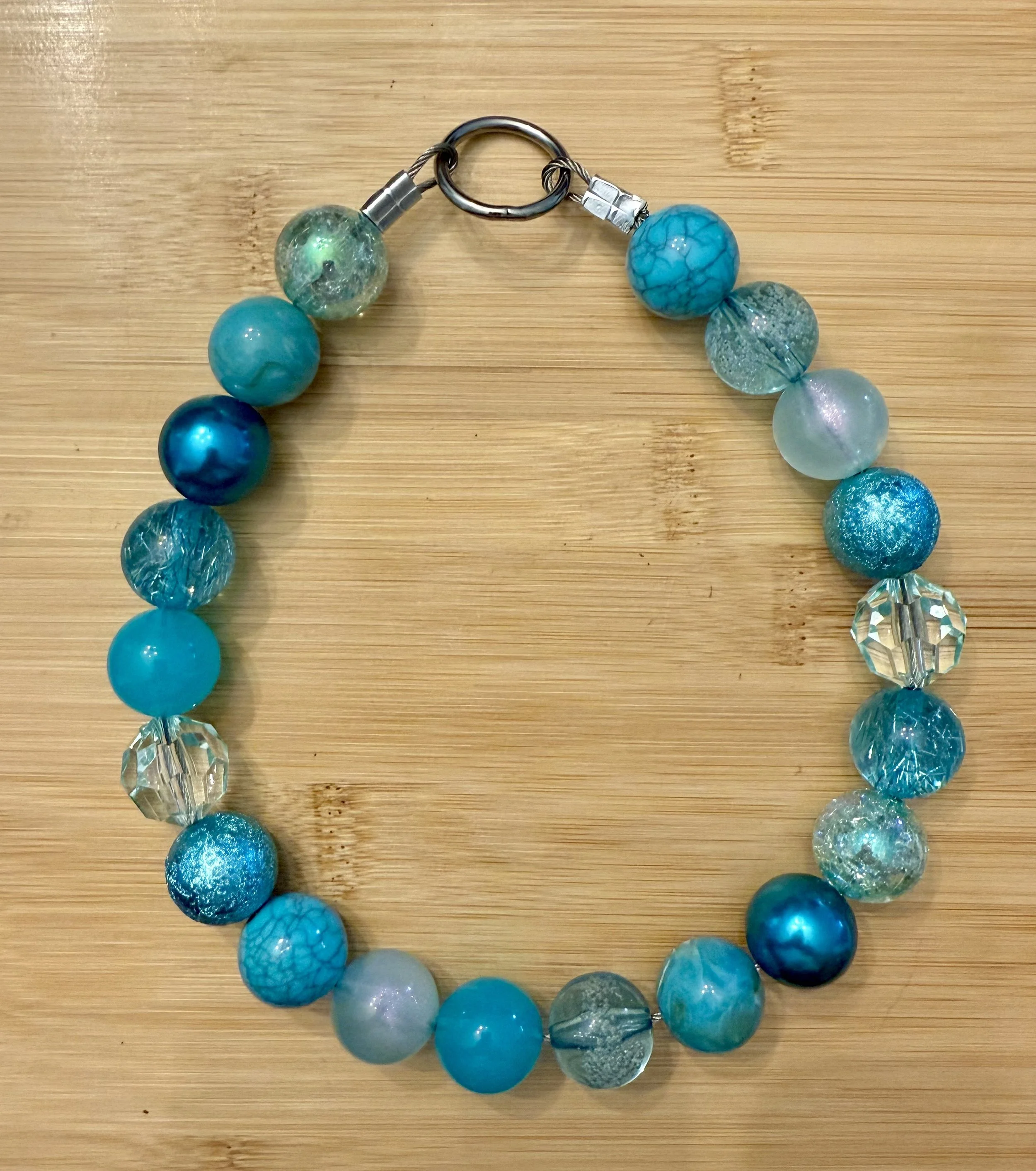 Glamorous Girls Beaded Dog Collar