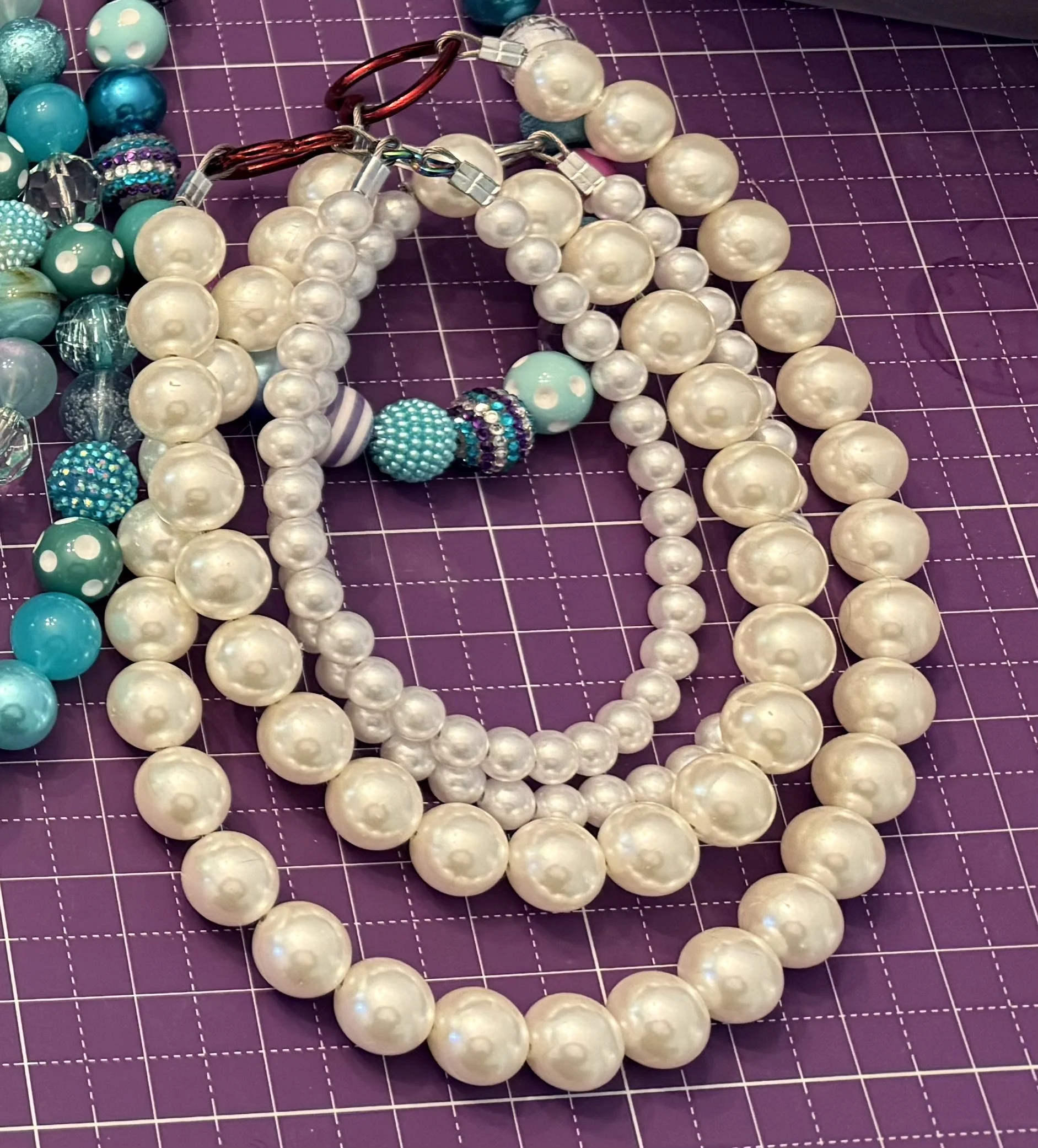 Pearl Beaded Dog Collar