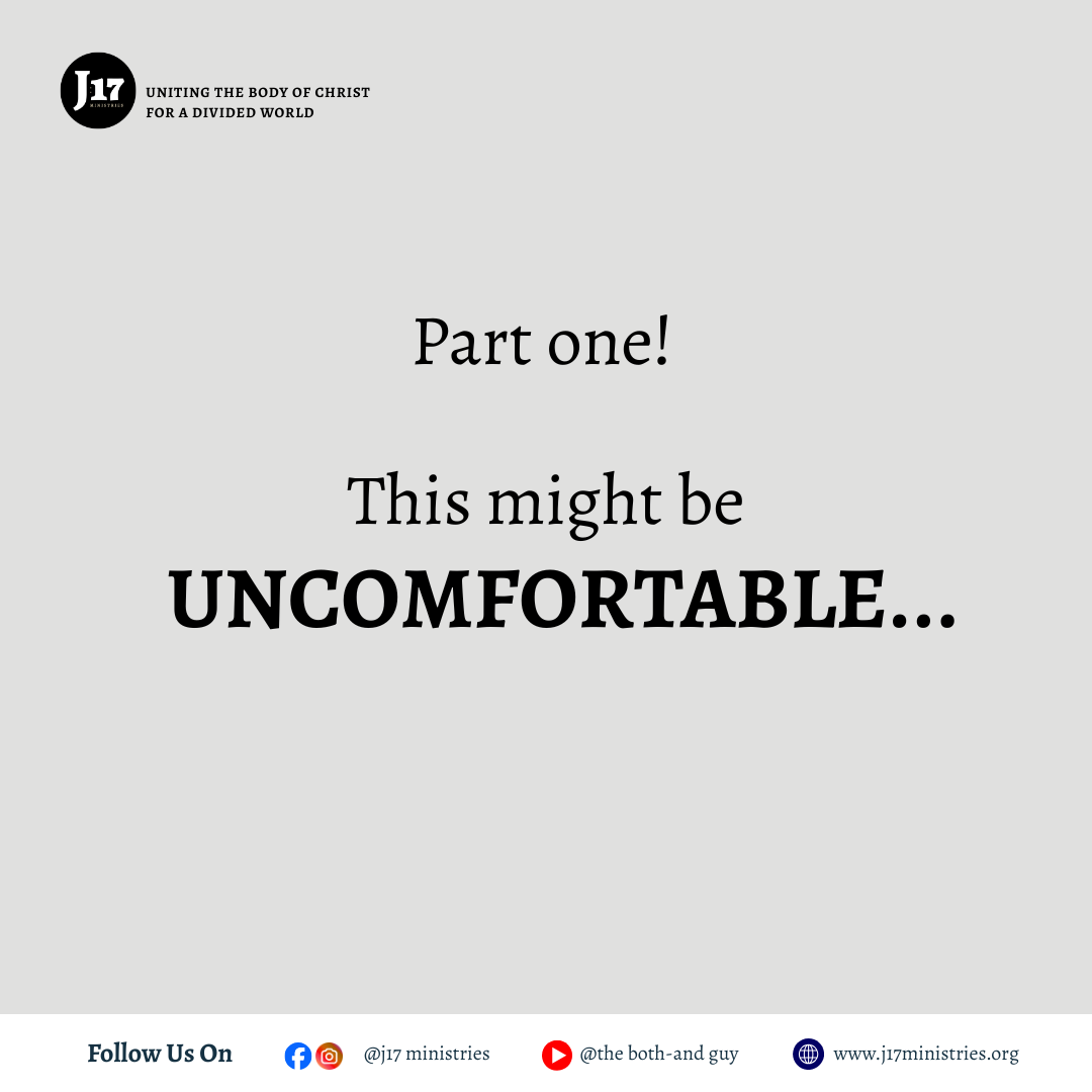 This Might Be Uncomfortable… (Part One)
