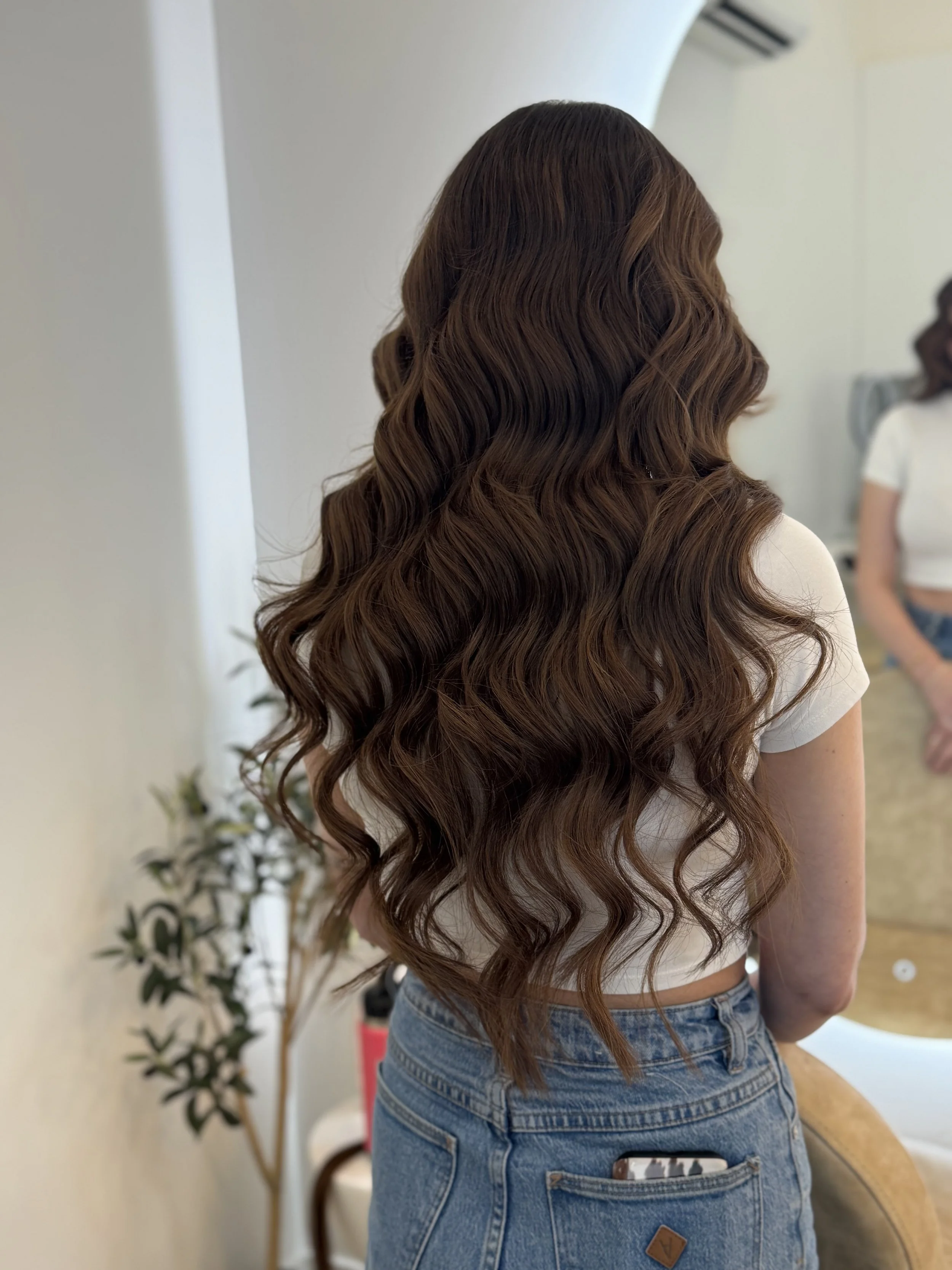 weft hair extensions