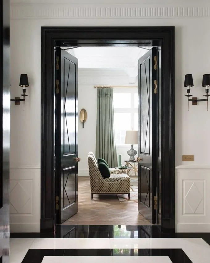 High Gloss Doors and Door Frame