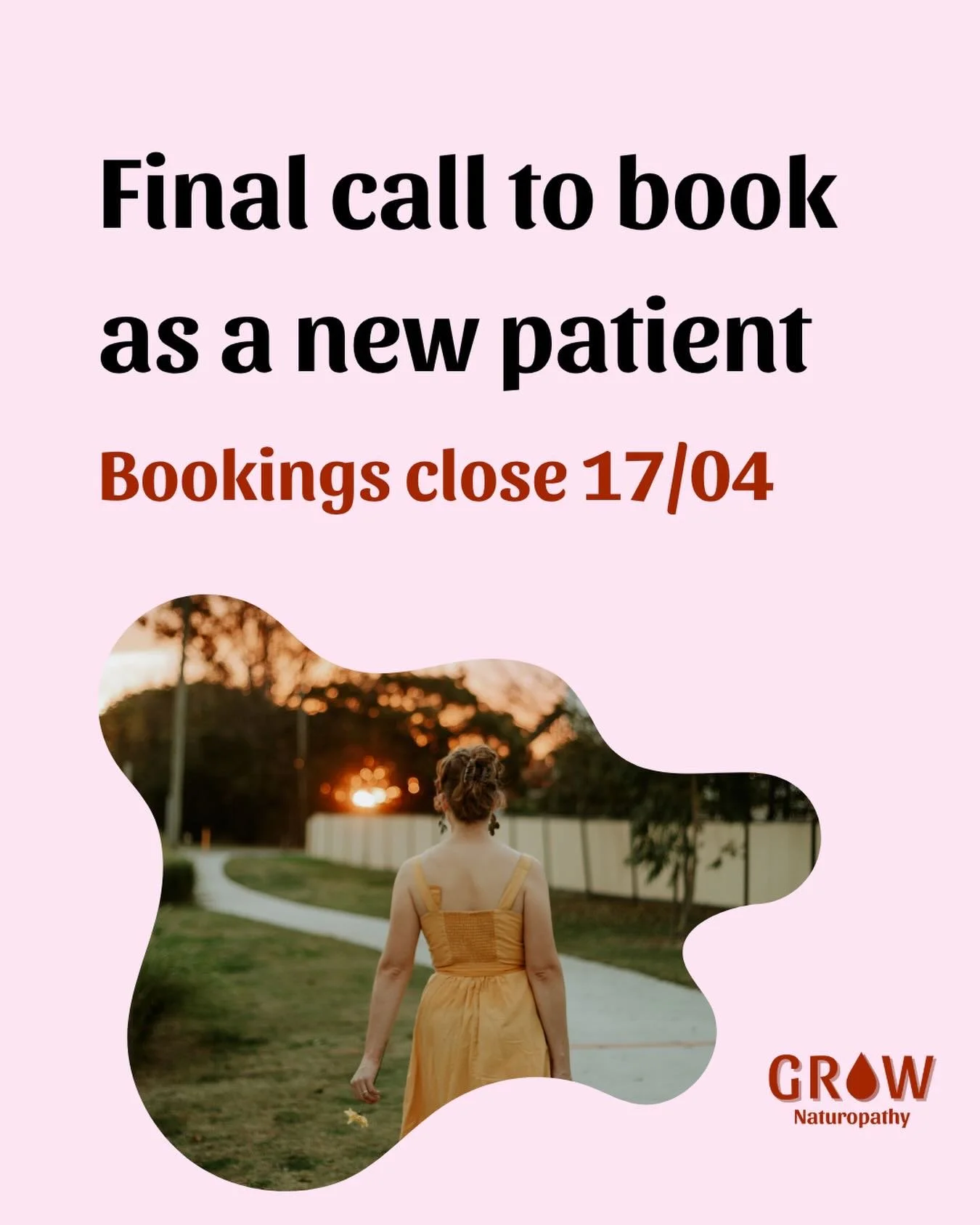 I&rsquo;ll be on maternity leave from the end of May. 👶🏼 

If you are new and have been feeling called to work together, now is the last chance.💛

Online bookings for new patients will close 17/04/26. I will remain available for return patients un