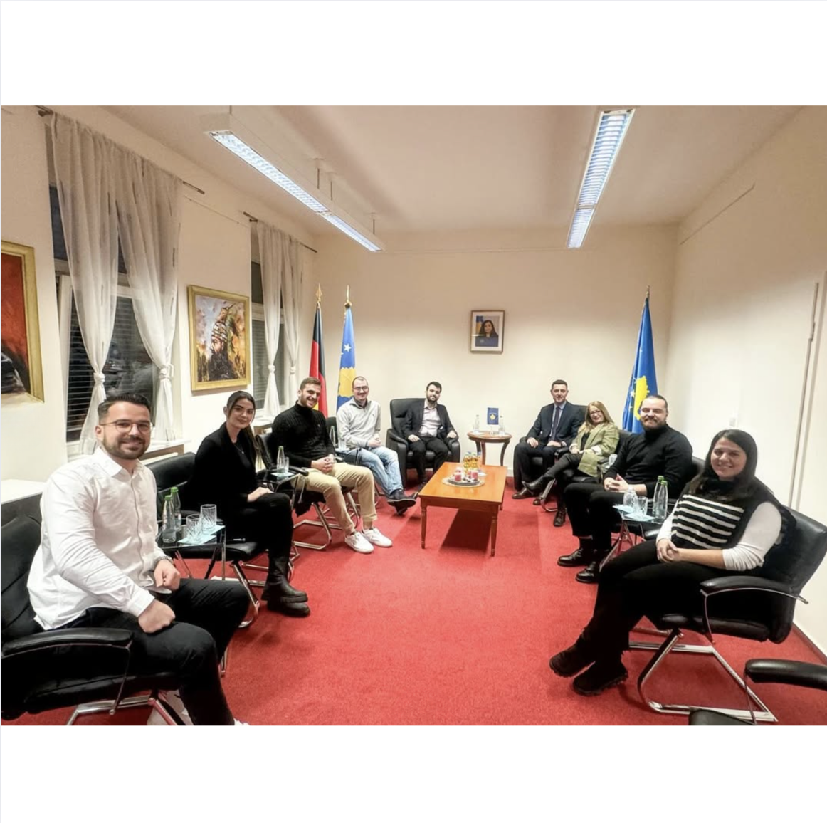 Zu Gast beim Generalkonsulat der Republik Kosovo: Austausch mit Konsul Hamdi Berbatovci