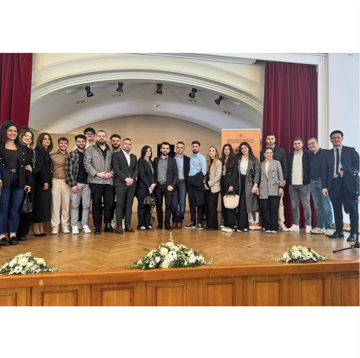 Besuch beim Erinnerungsevent für Sali Çekaj