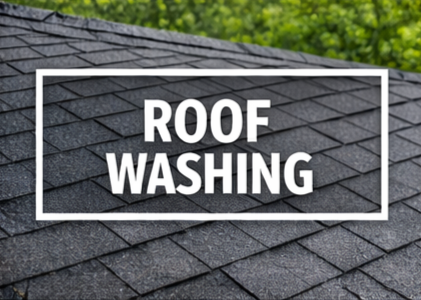 Residential roof washing and soft washing in Carroll / Howard County Maryland