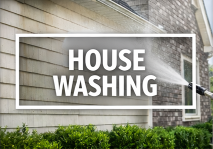House washing and siding cleaning in Carroll / Howard County Maryland