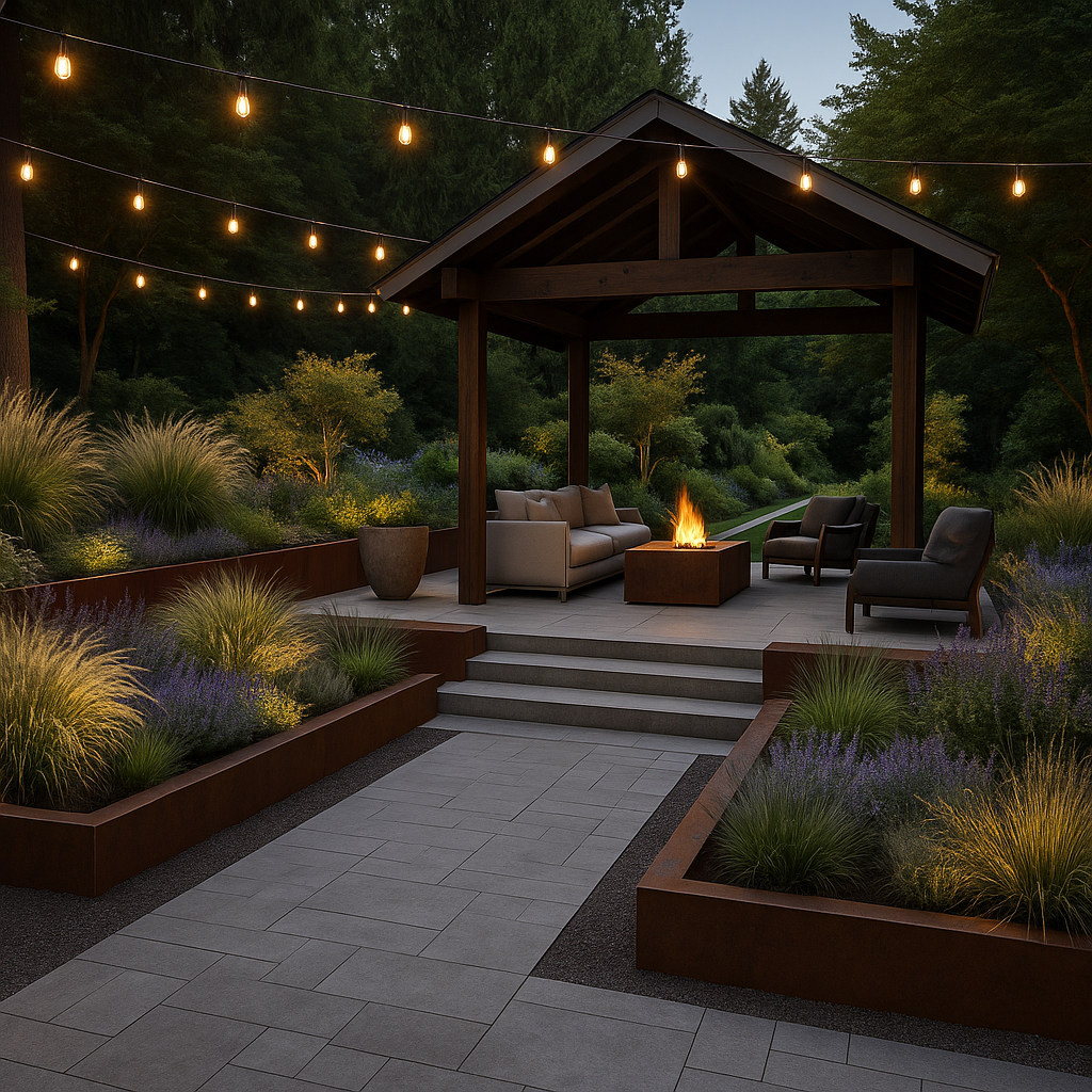 Garden Design Renders