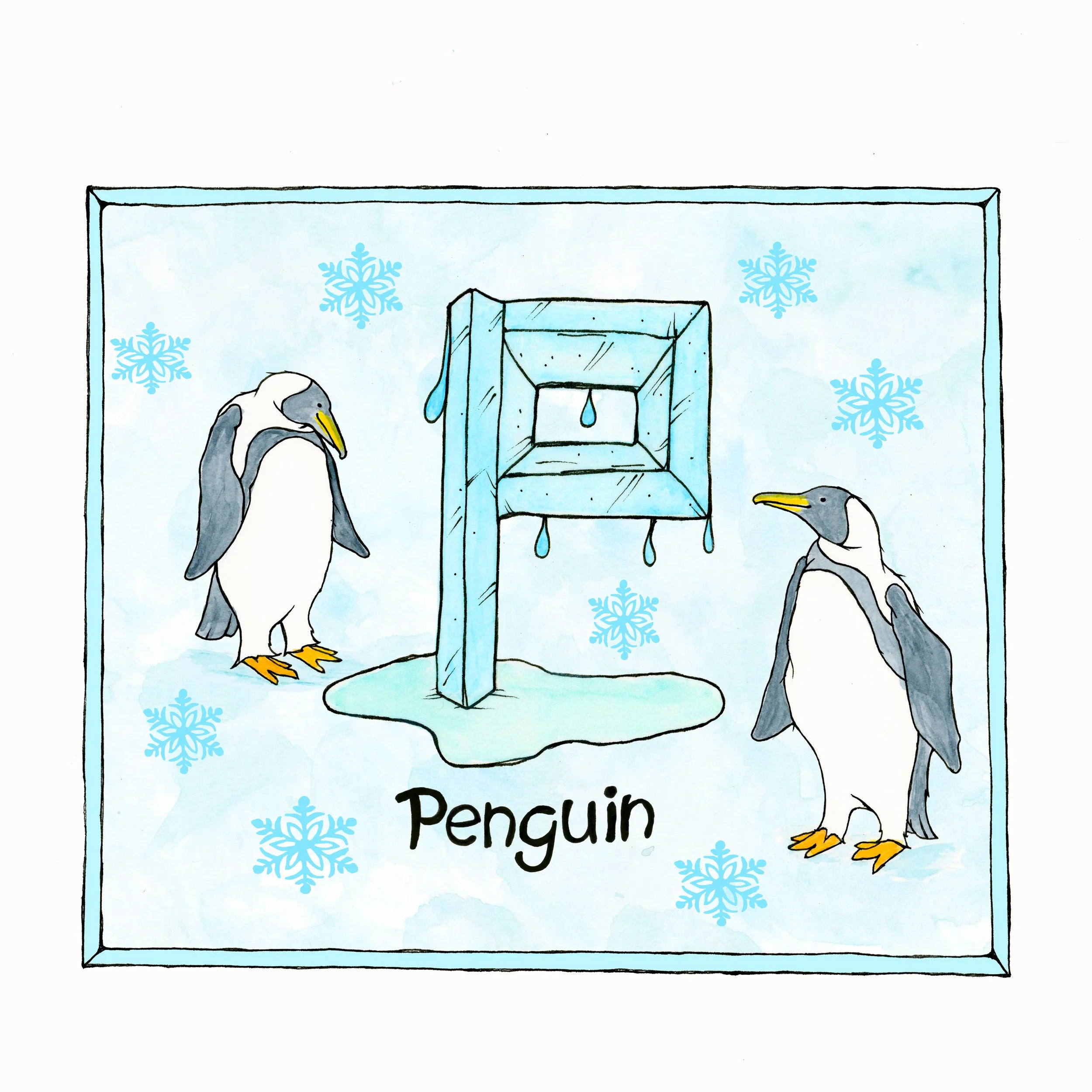 P is for Penguin
