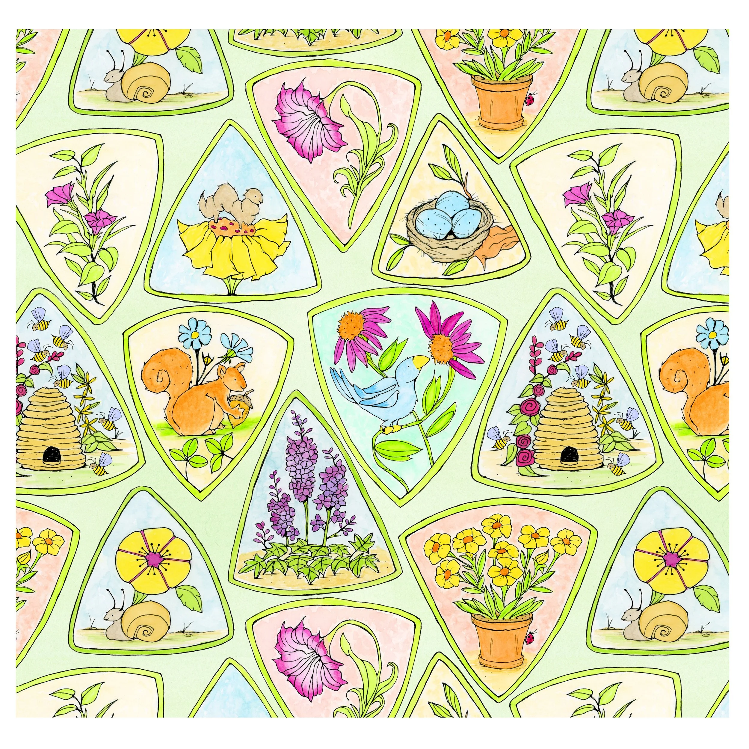 Pattern - Garden Life 